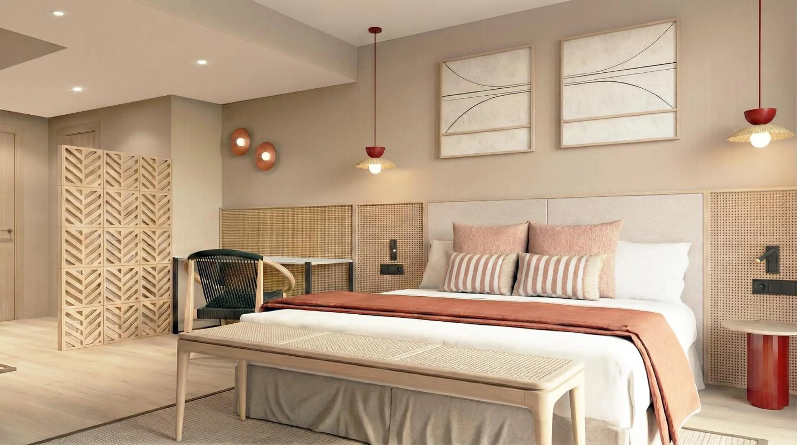 Bed in Marins Beach Club - Adults Only Hotel