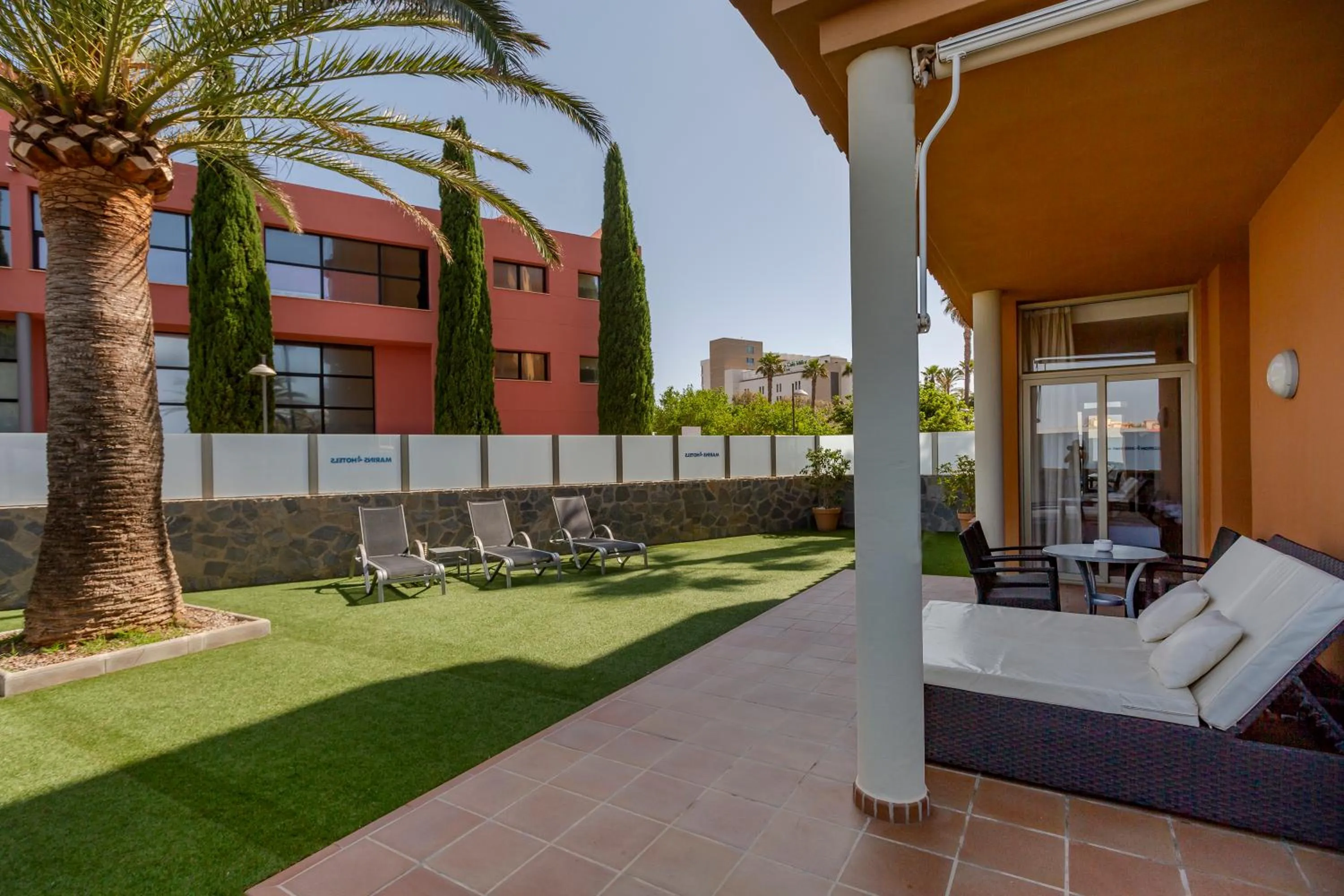 Balcony/Terrace in Marins Beach Club - Adults Only Hotel