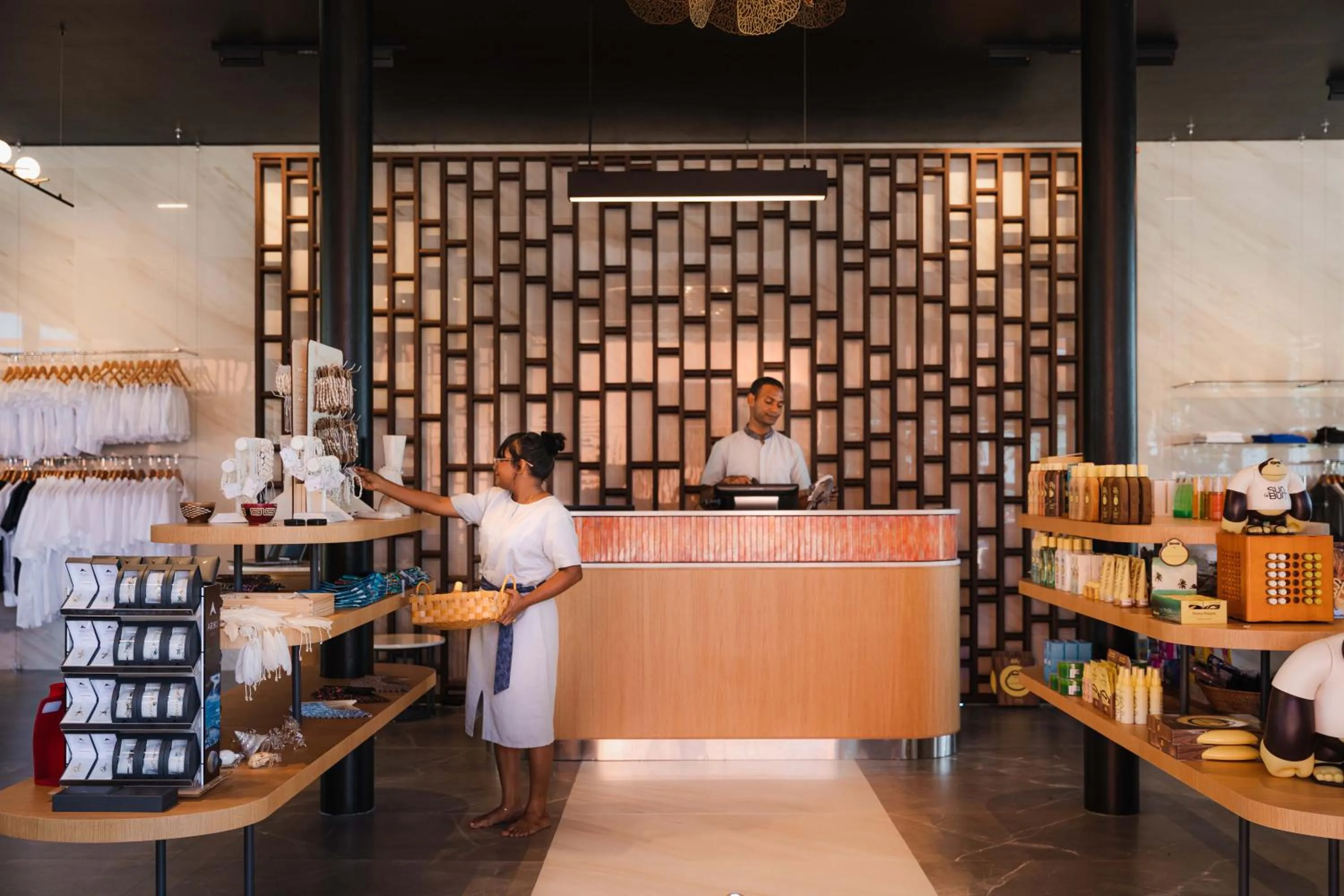 Shopping Area in Veligandu Maldives Resort Island