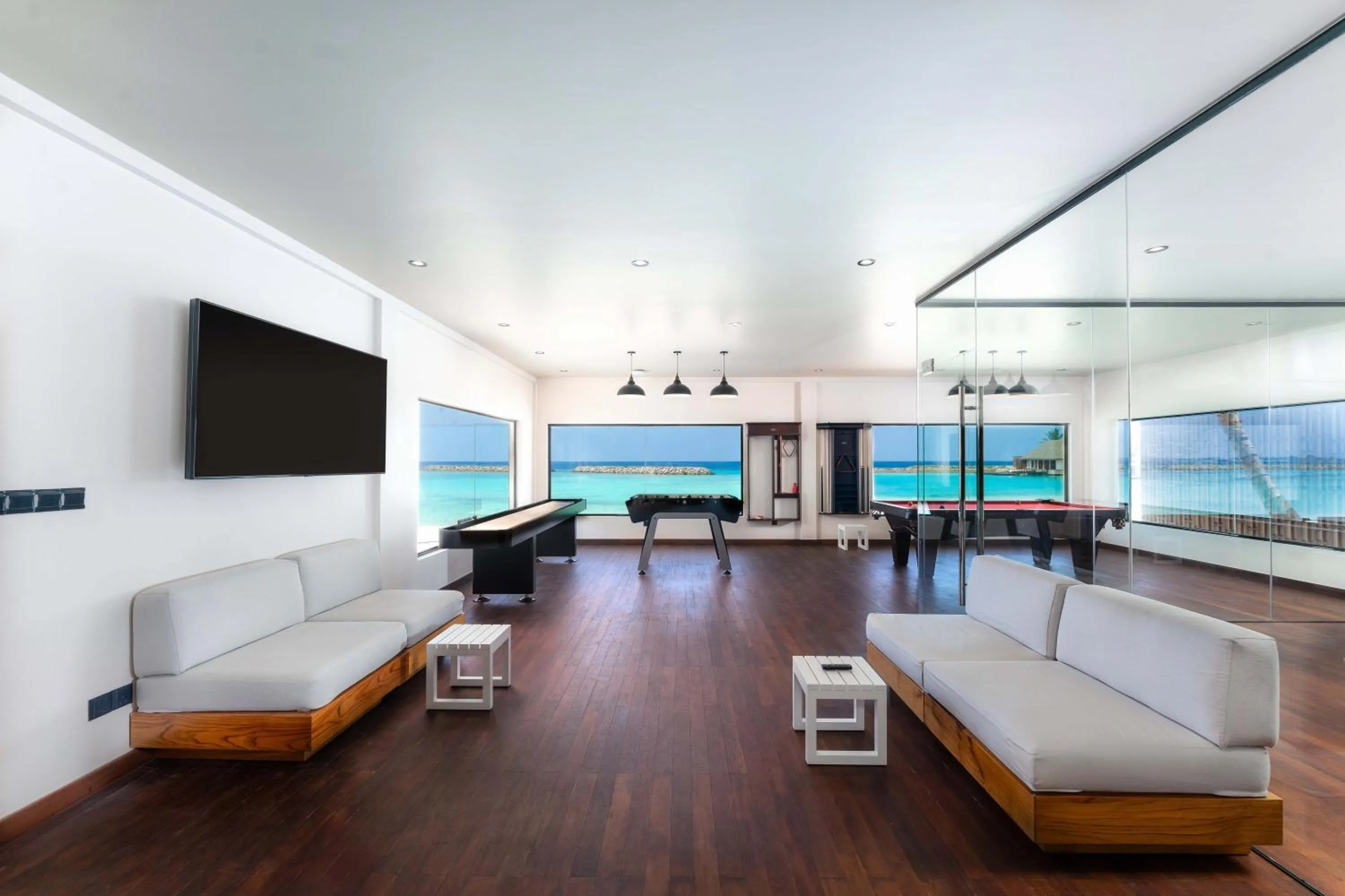 Game Room in Veligandu Maldives Resort Island