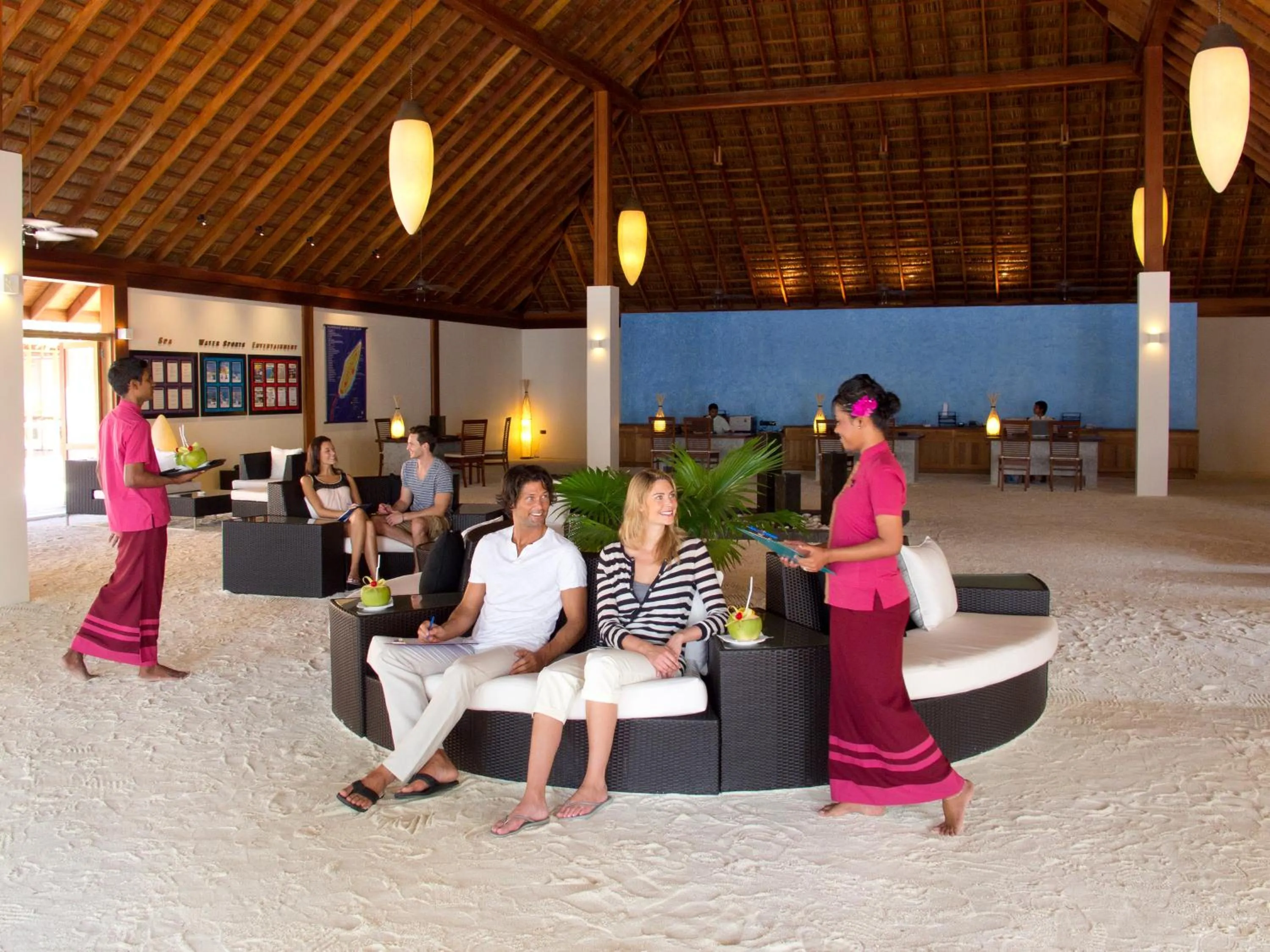 Lobby or reception in Vilamendhoo Island Resort & Spa