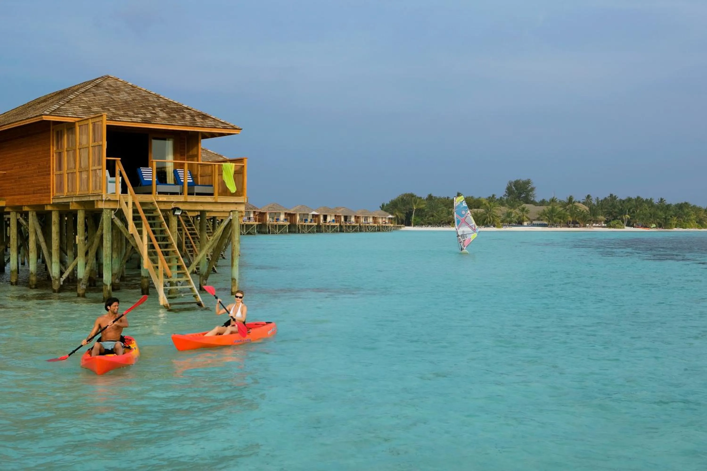 Balcony/Terrace in Vilamendhoo Island Resort & Spa