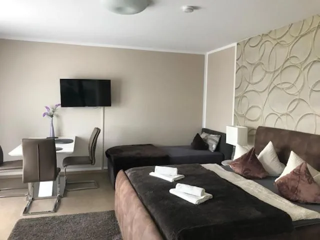 Bed in Aparthotel Magnolia