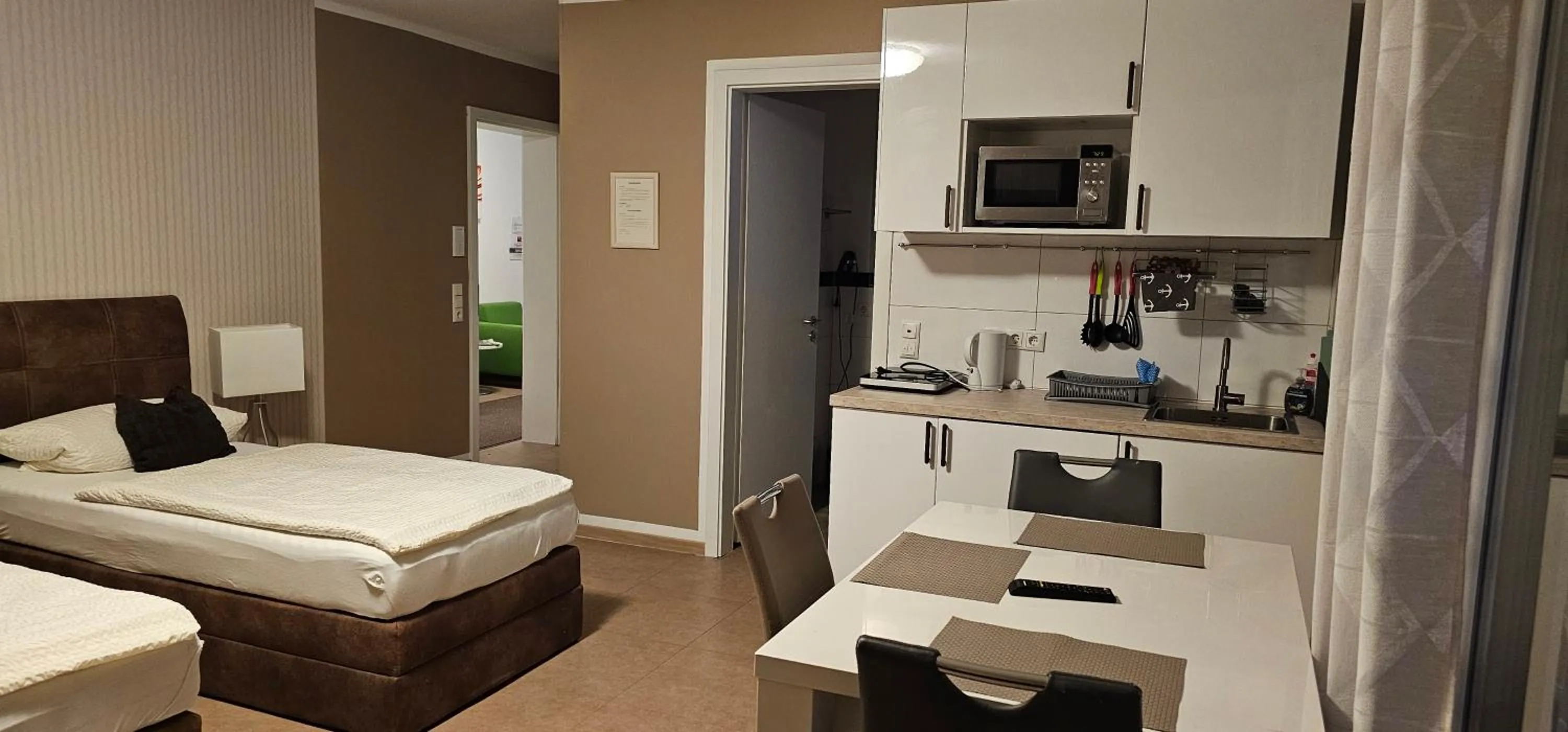 Bed in Aparthotel Magnolia