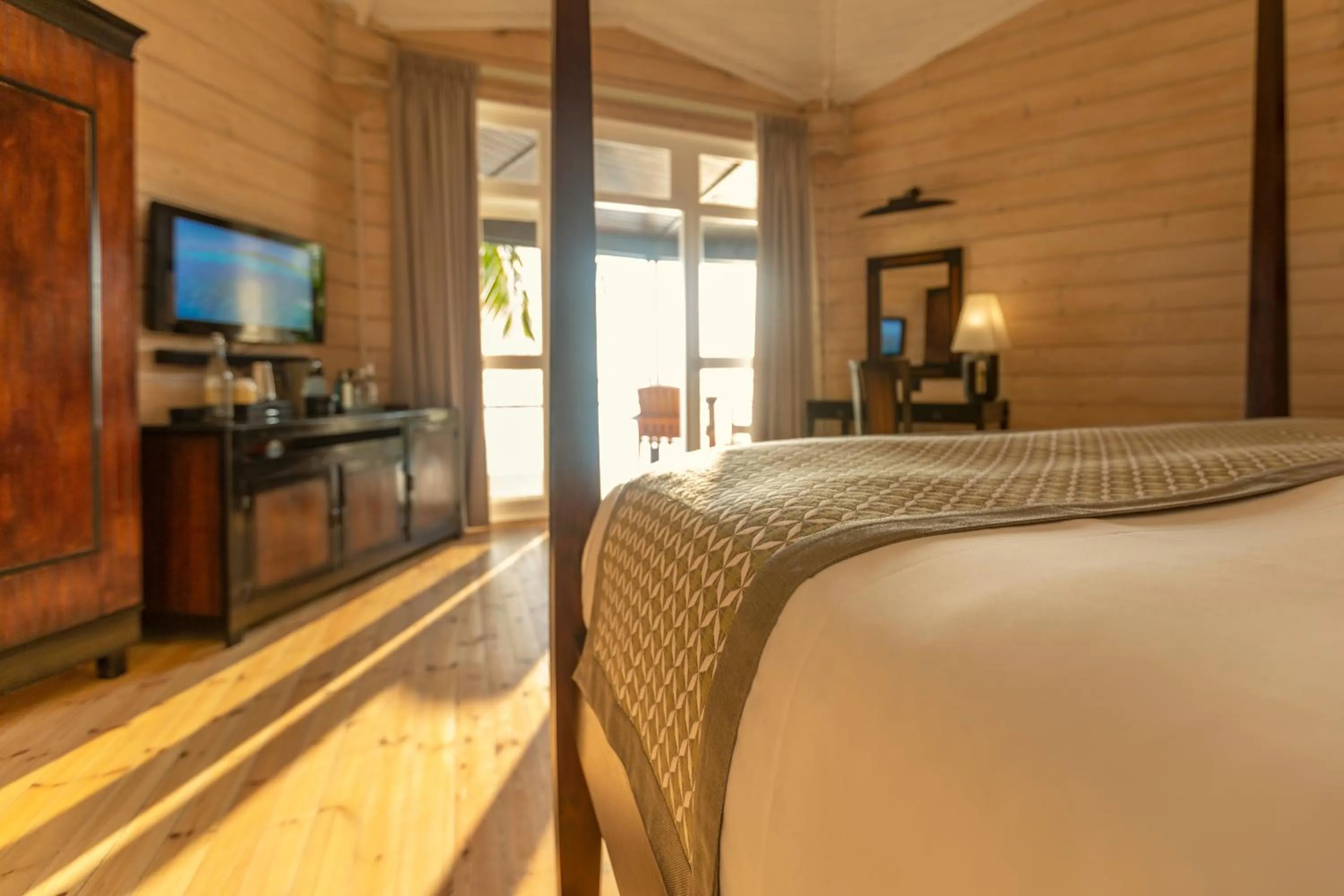 Bedroom in Komandoo Island Resort & Spa