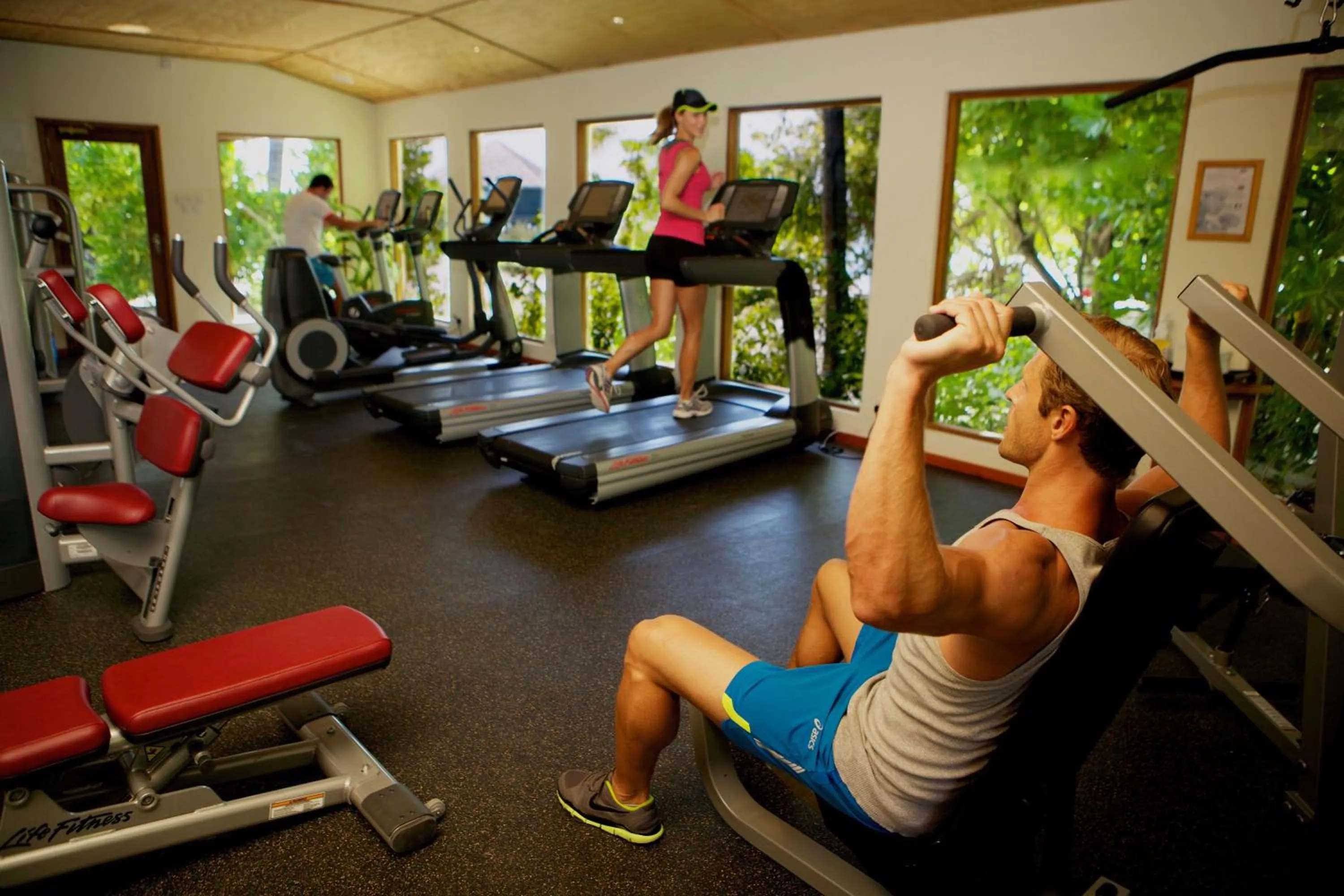 Fitness centre/facilities in Komandoo Island Resort & Spa