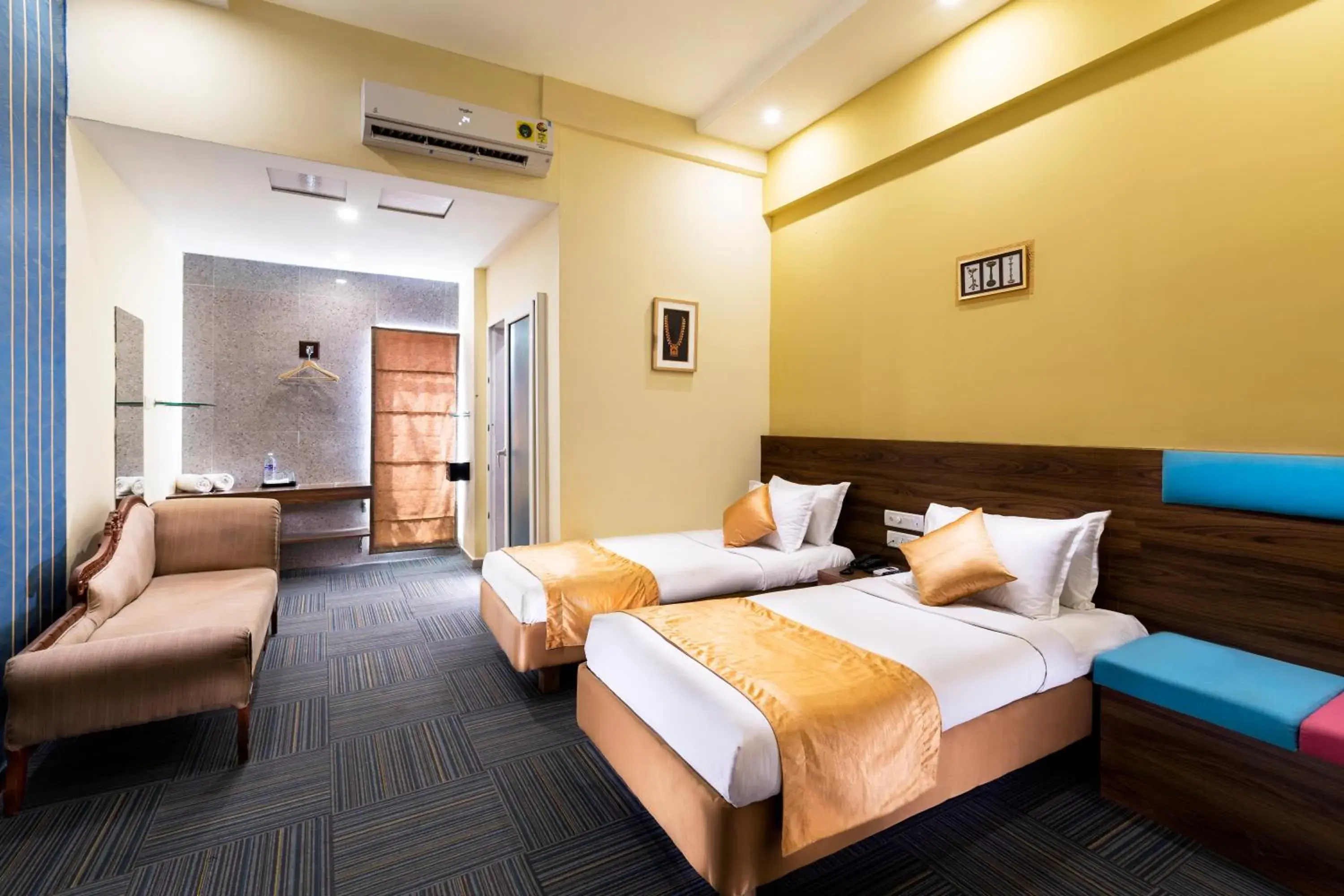 Superior Room Twin Bed in juSTa Sarang, Rameswaram Superior Room Twin Bed in juSTa Sarang, Rameswaram