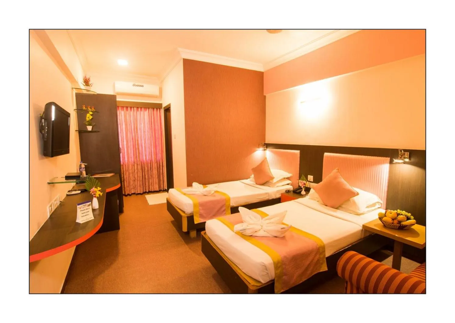 Bed in juSTa Sarang Rameshwaram