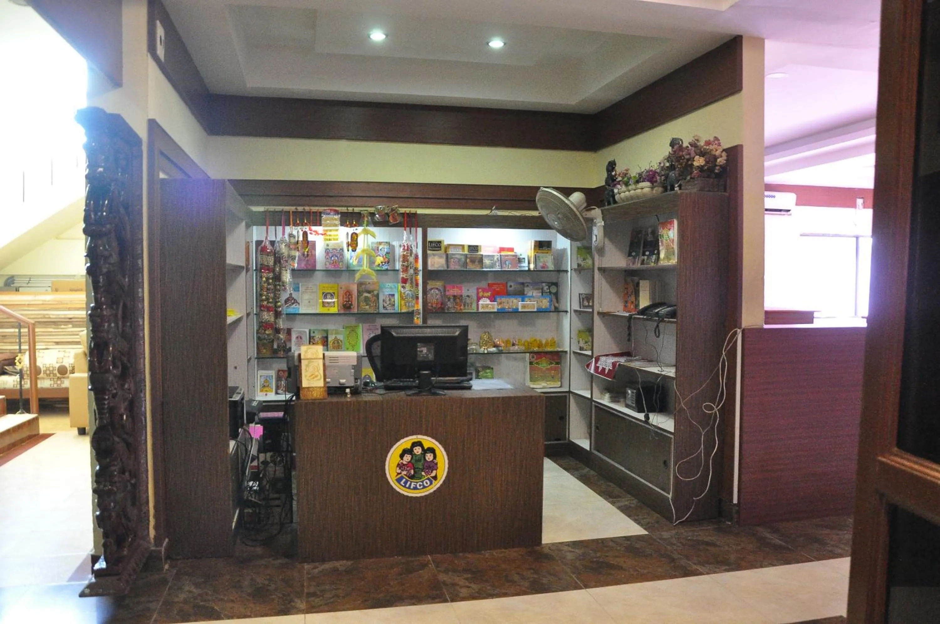 On-site shops in juSTa Sarang Rameshwaram