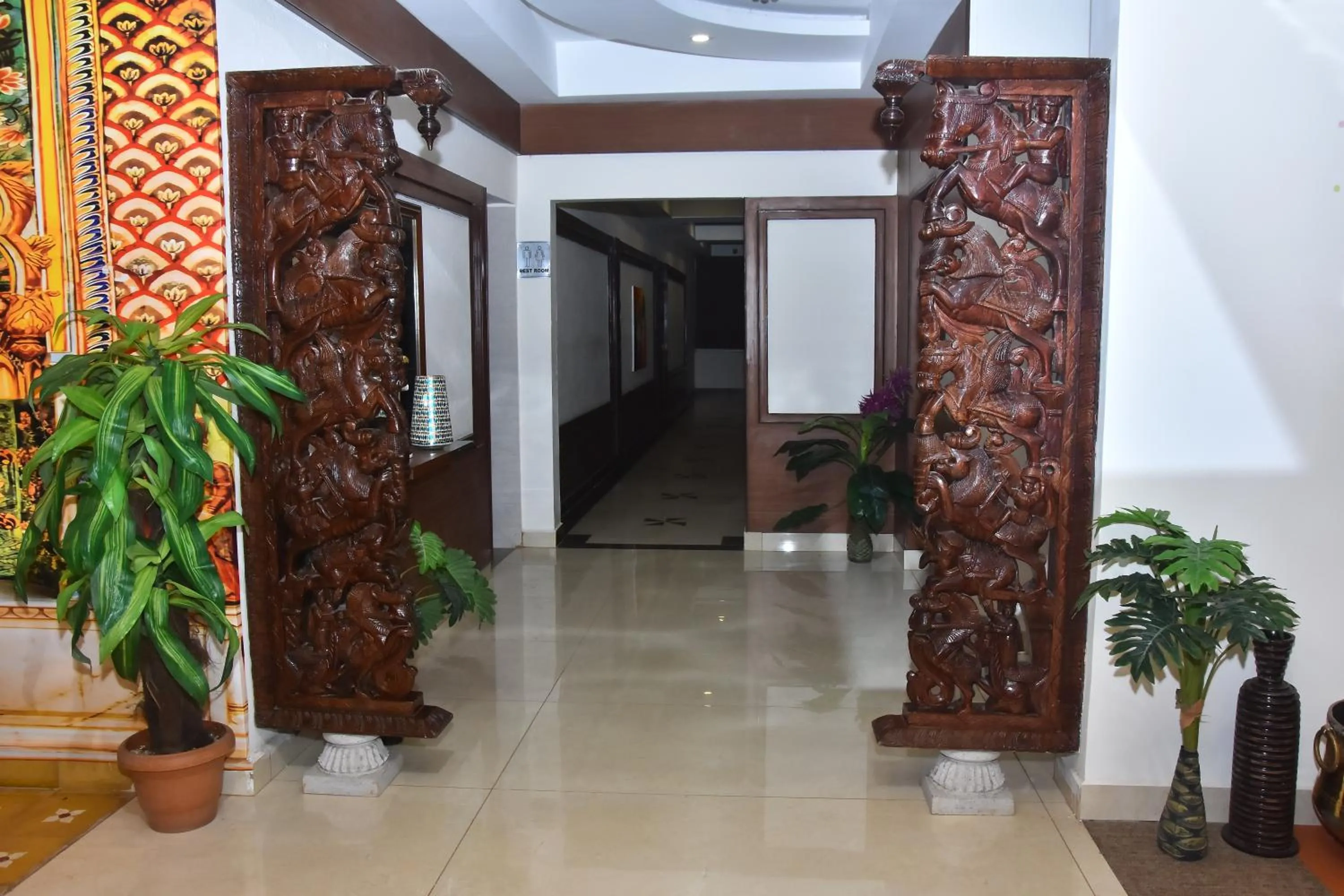 Lobby or reception in juSTa Sarang Rameshwaram