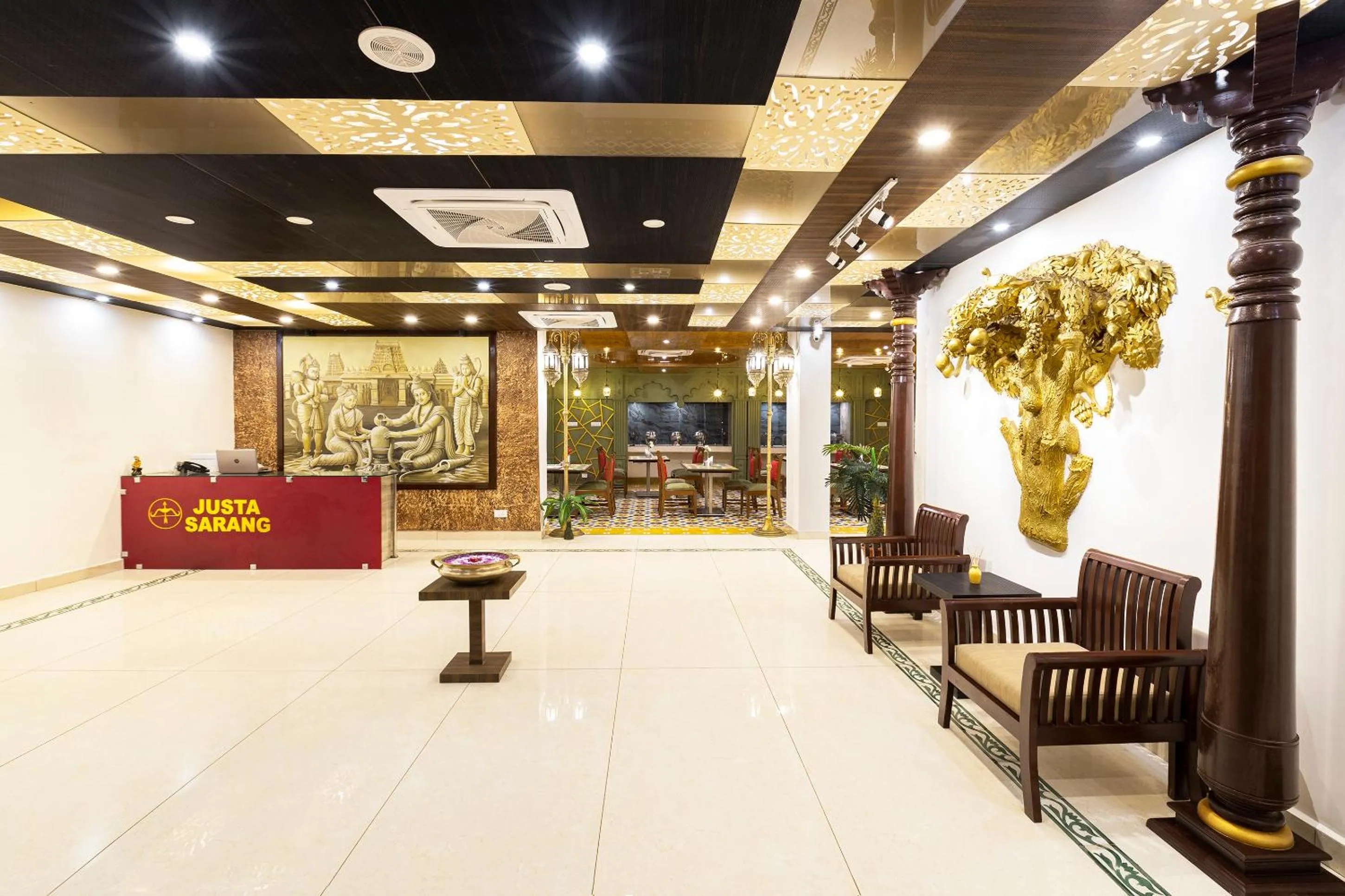 Lobby or reception in juSTa Sarang Rameshwaram