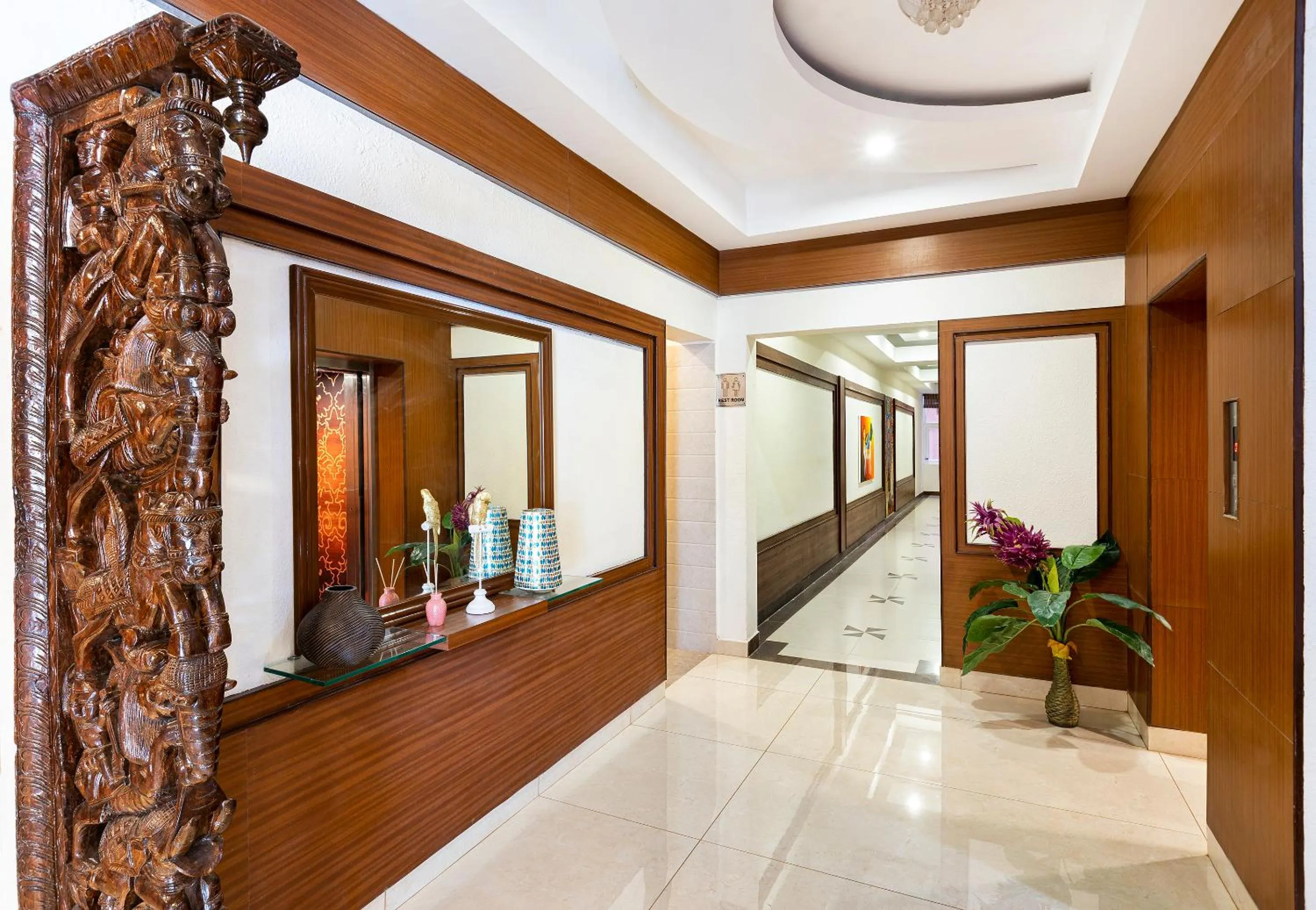Lobby or reception in juSTa Sarang Rameshwaram