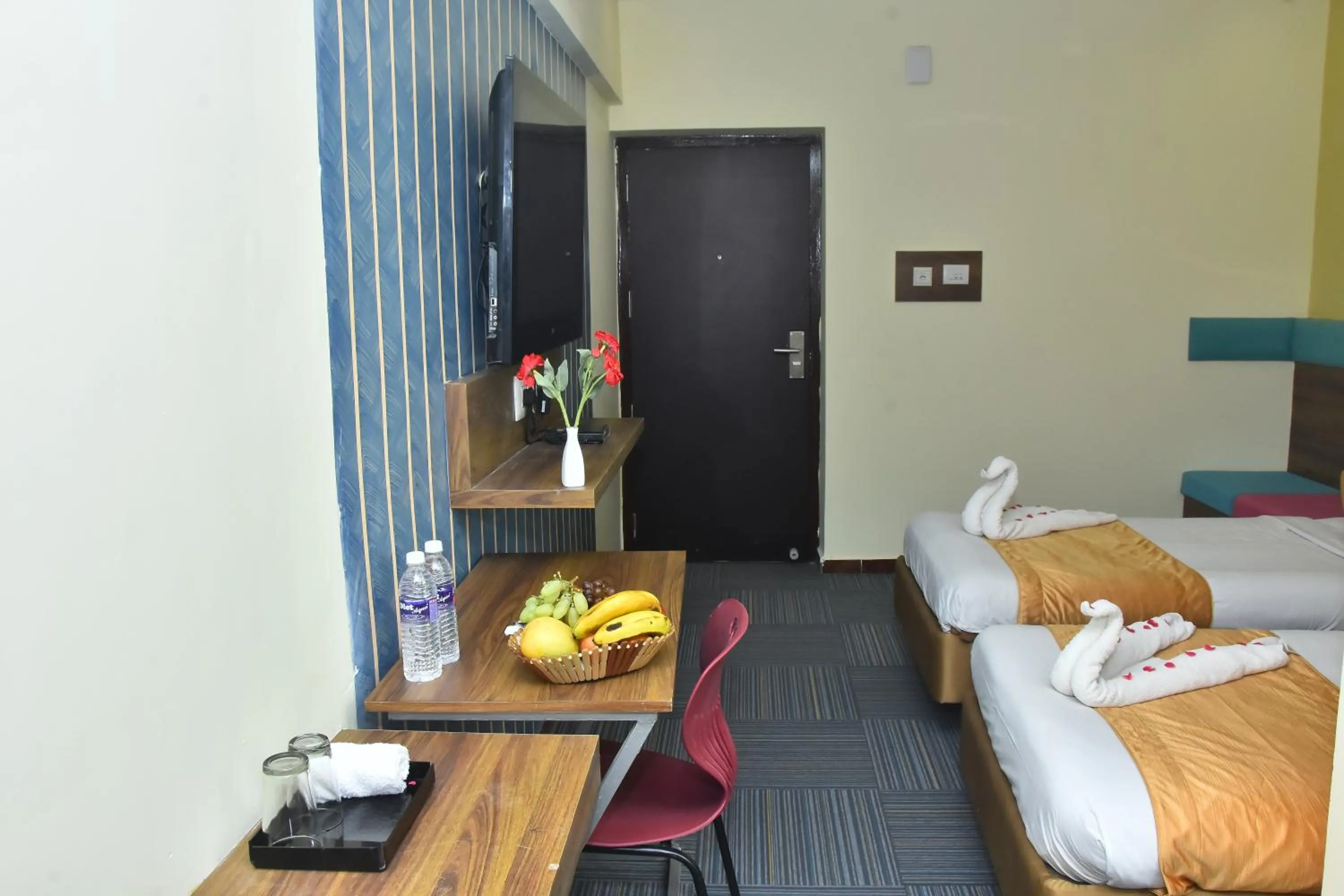 Bedroom, Bed in juSTa Sarang Rameshwaram