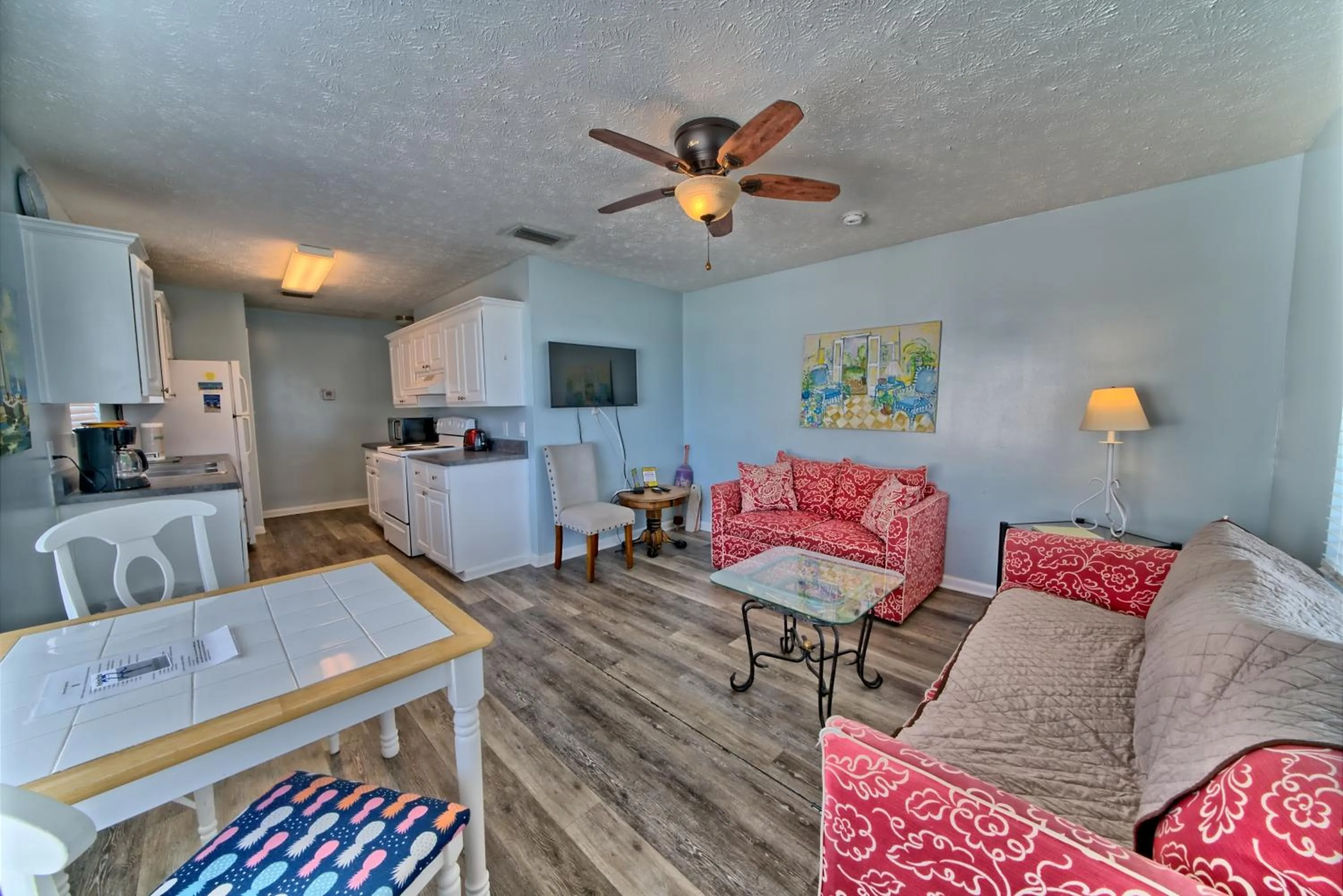 Living room in Pineapple Villas