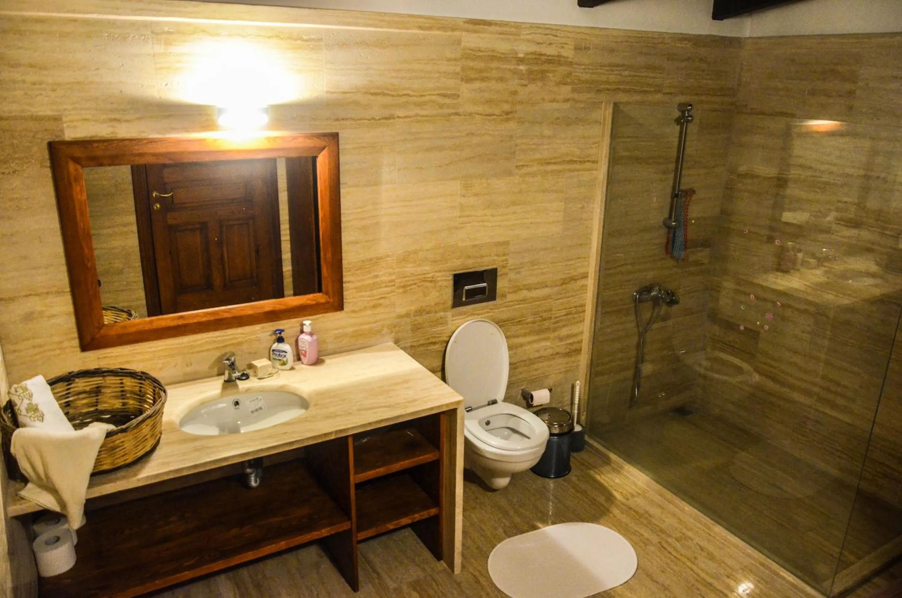 Bathroom in Mavras Tas Odalar