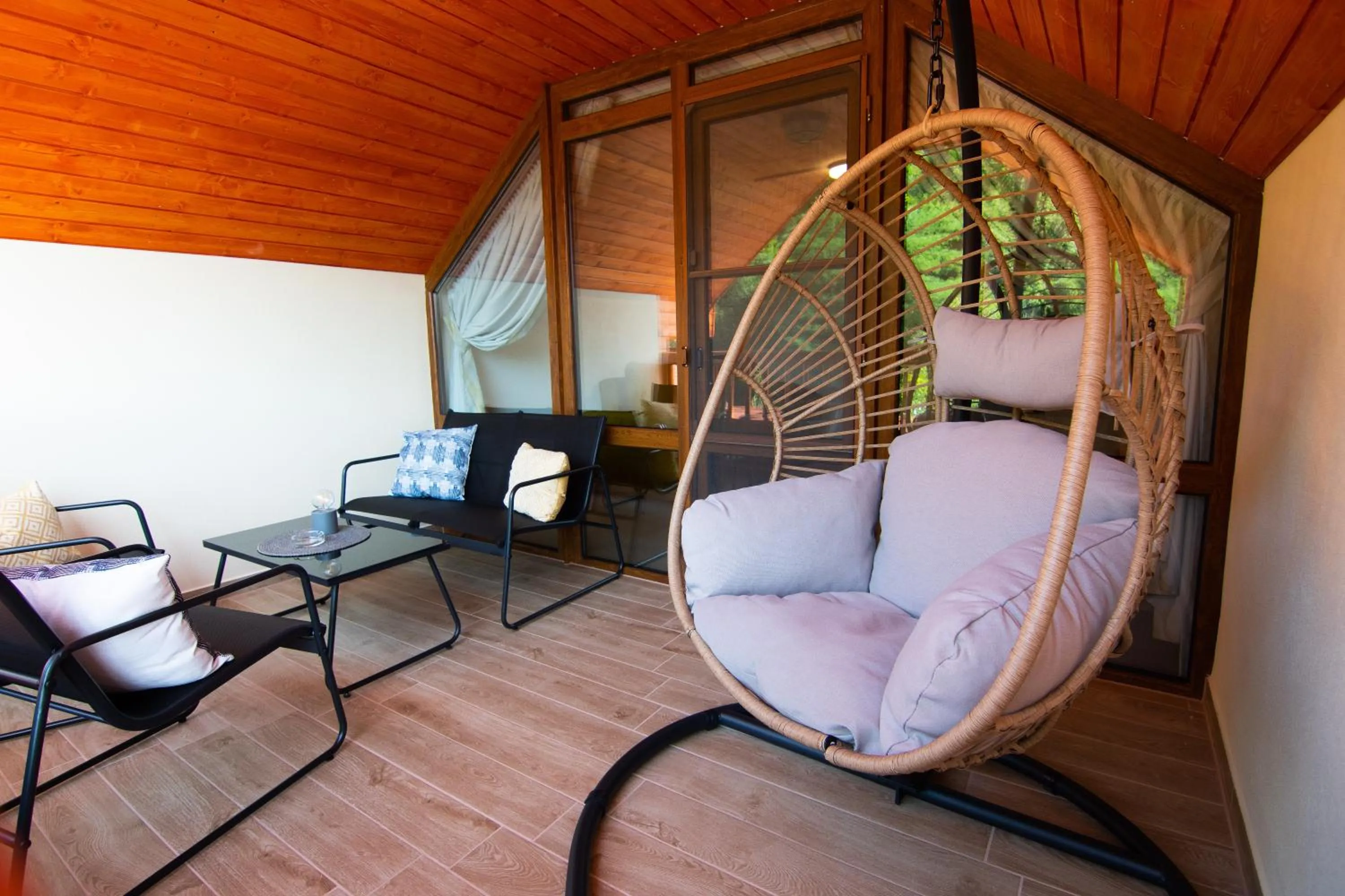 Balcony/Terrace in Pensiunea Comfort