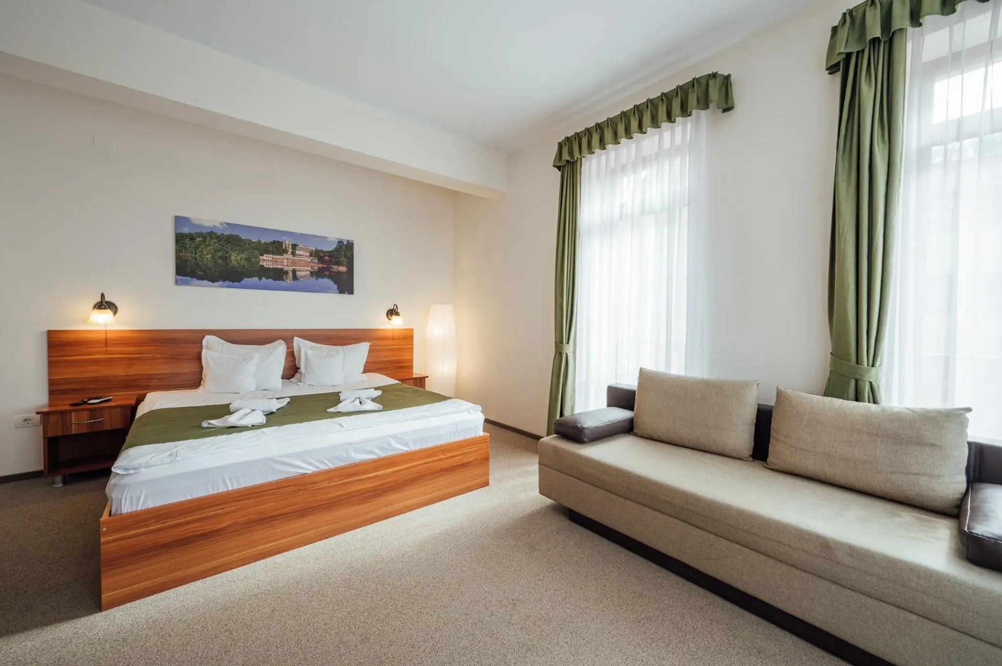 Photo of the whole room, Bed in Pensiunea Comfort