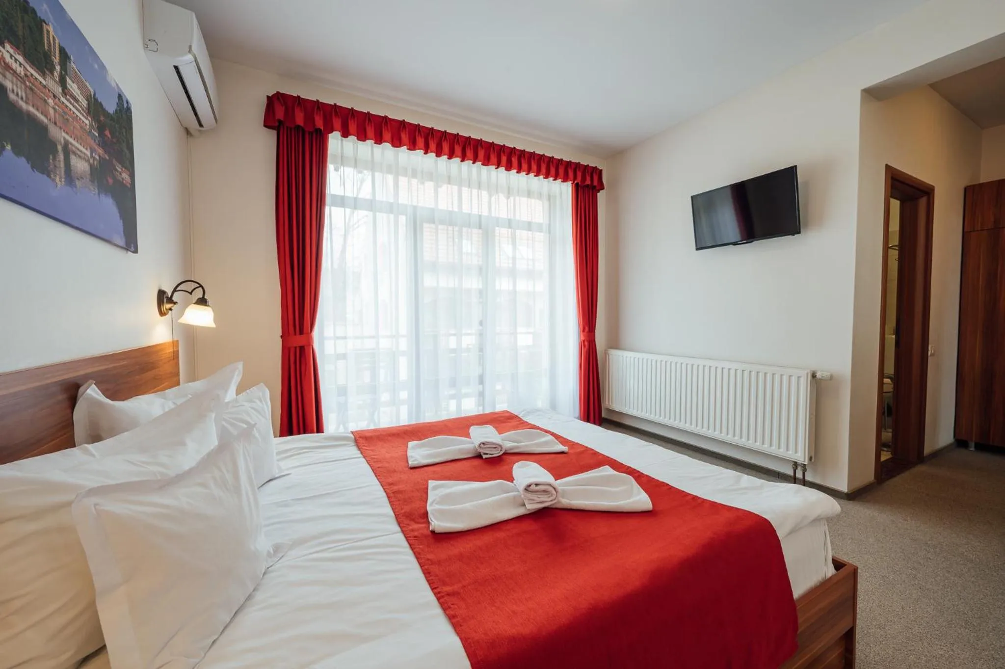 TV and multimedia, Bed in Pensiunea Comfort