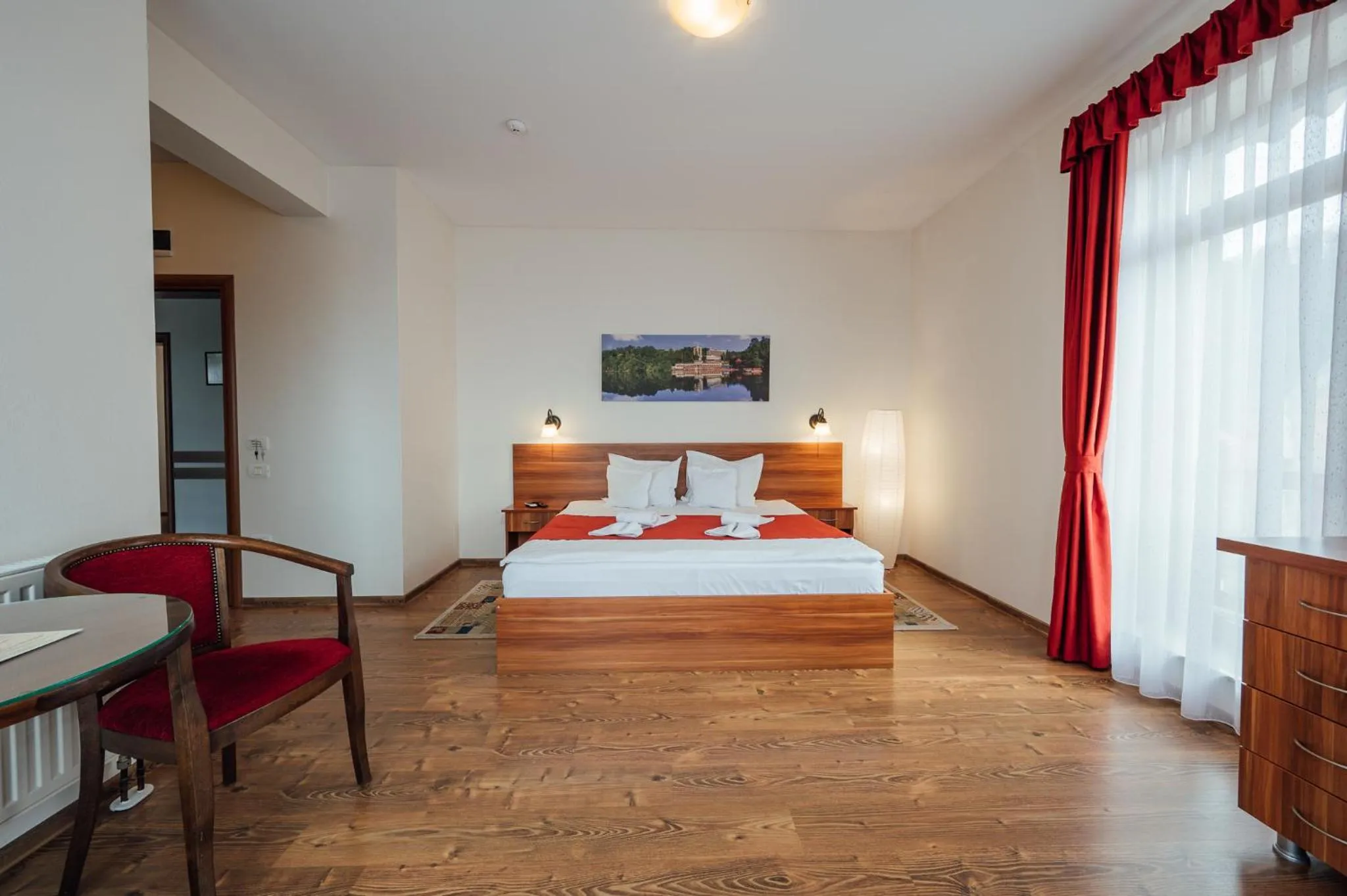 Bed in Pensiunea Comfort