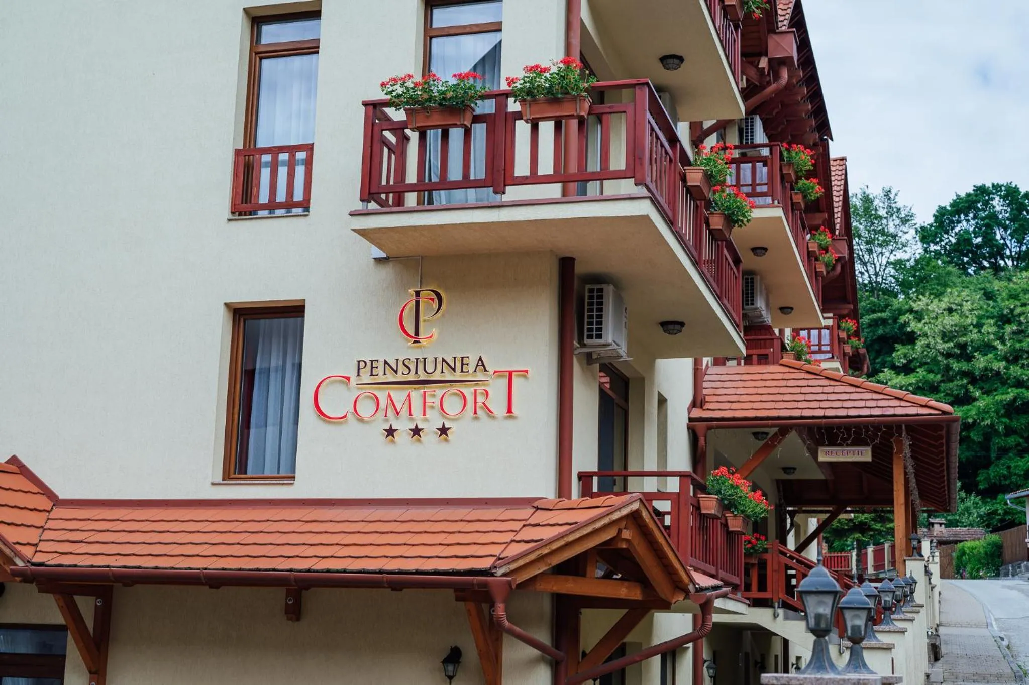 Property building in Pensiunea Comfort