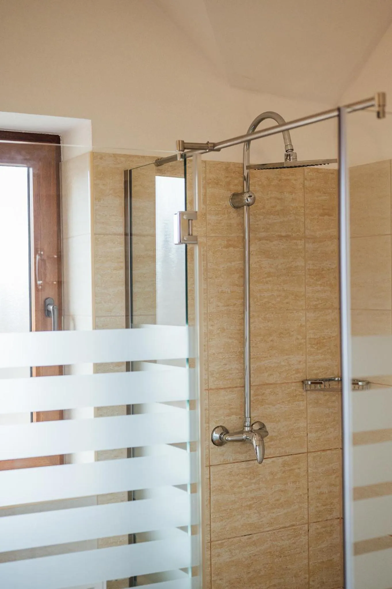 Bathroom in Pensiunea Comfort