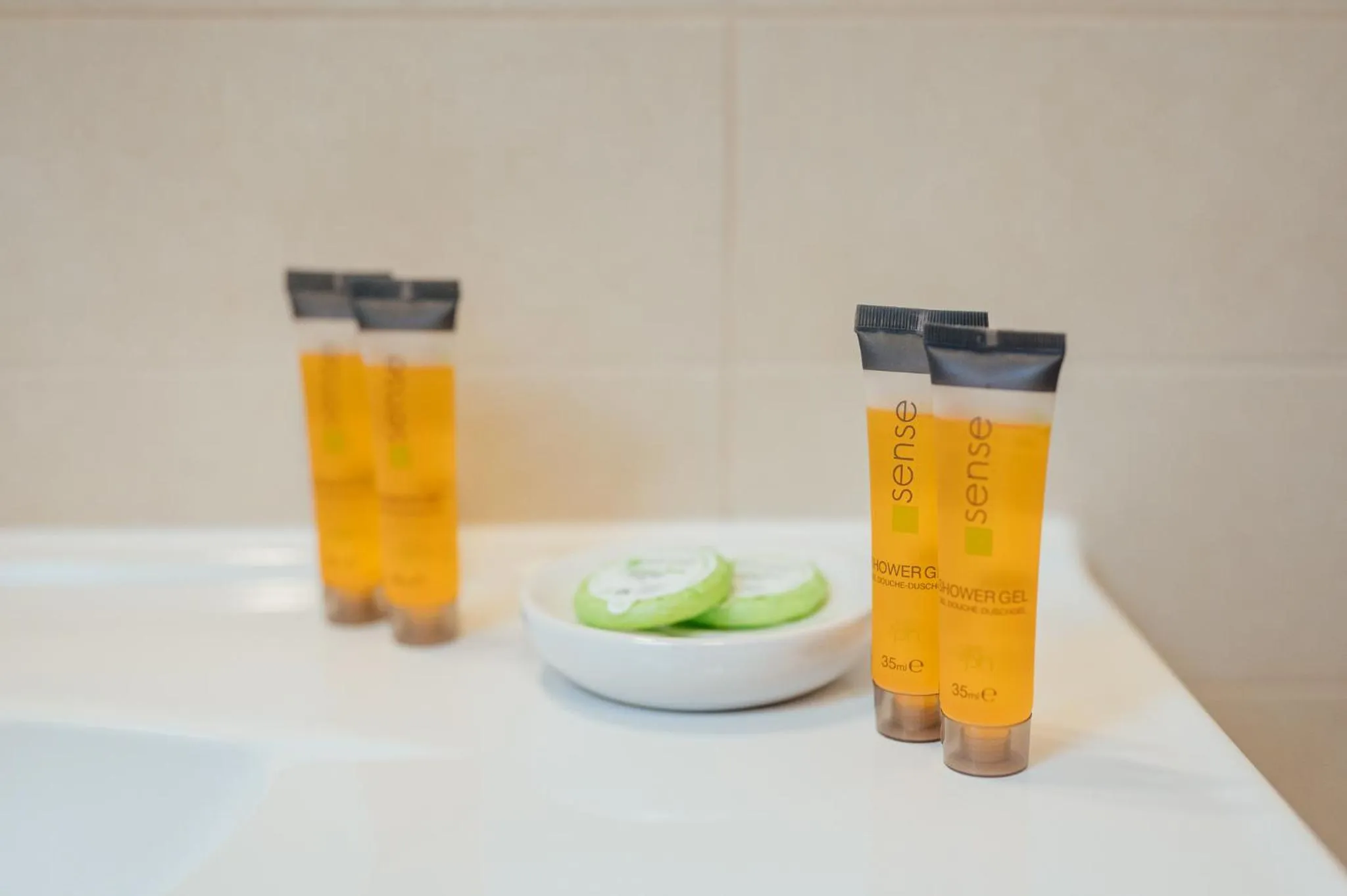 Bathroom in Pensiunea Comfort