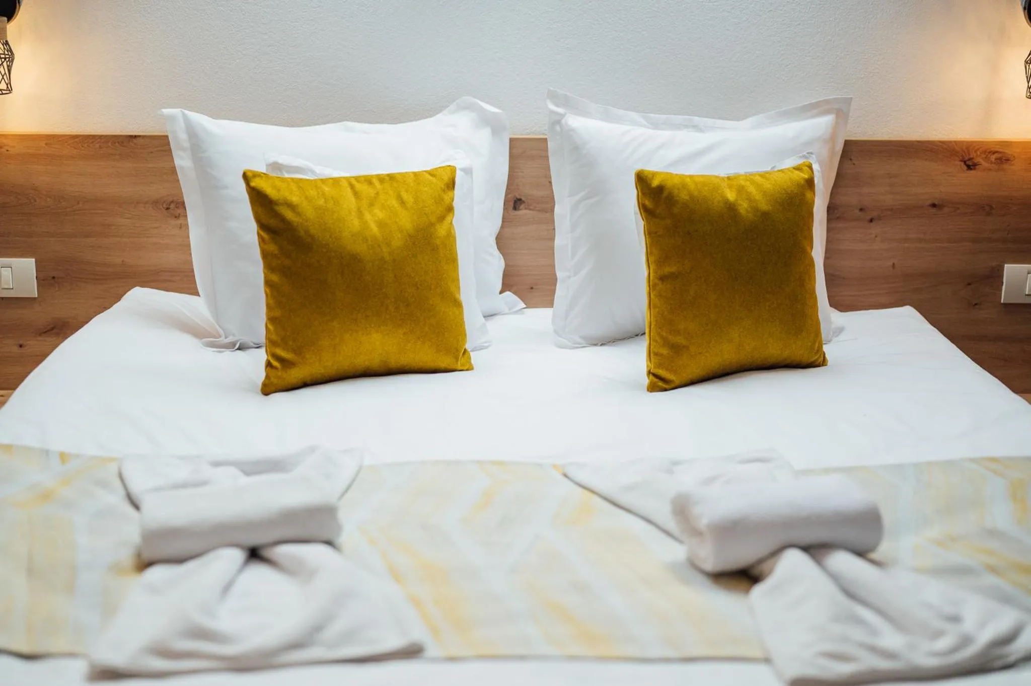 Bed in Pensiunea Comfort