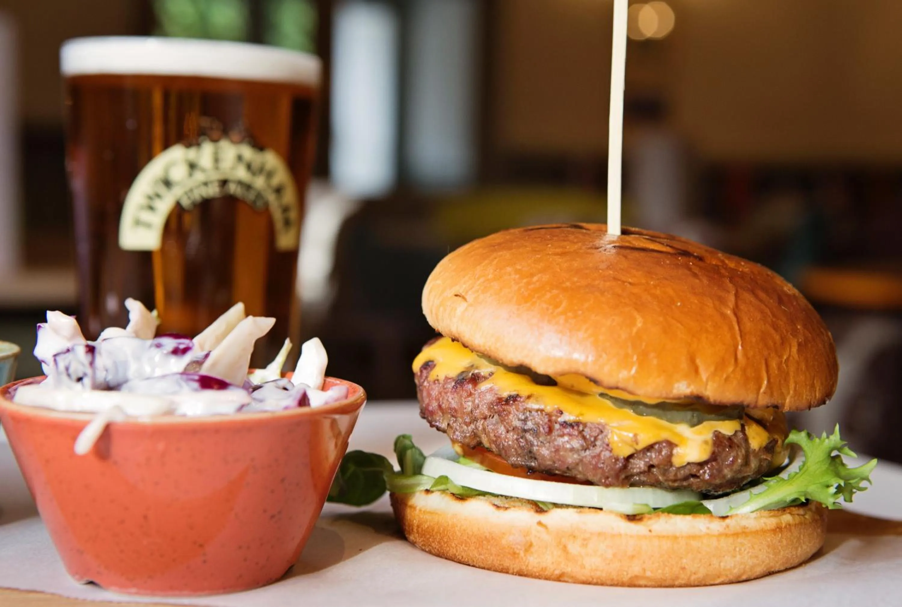 Food close-up in The Milford Arms