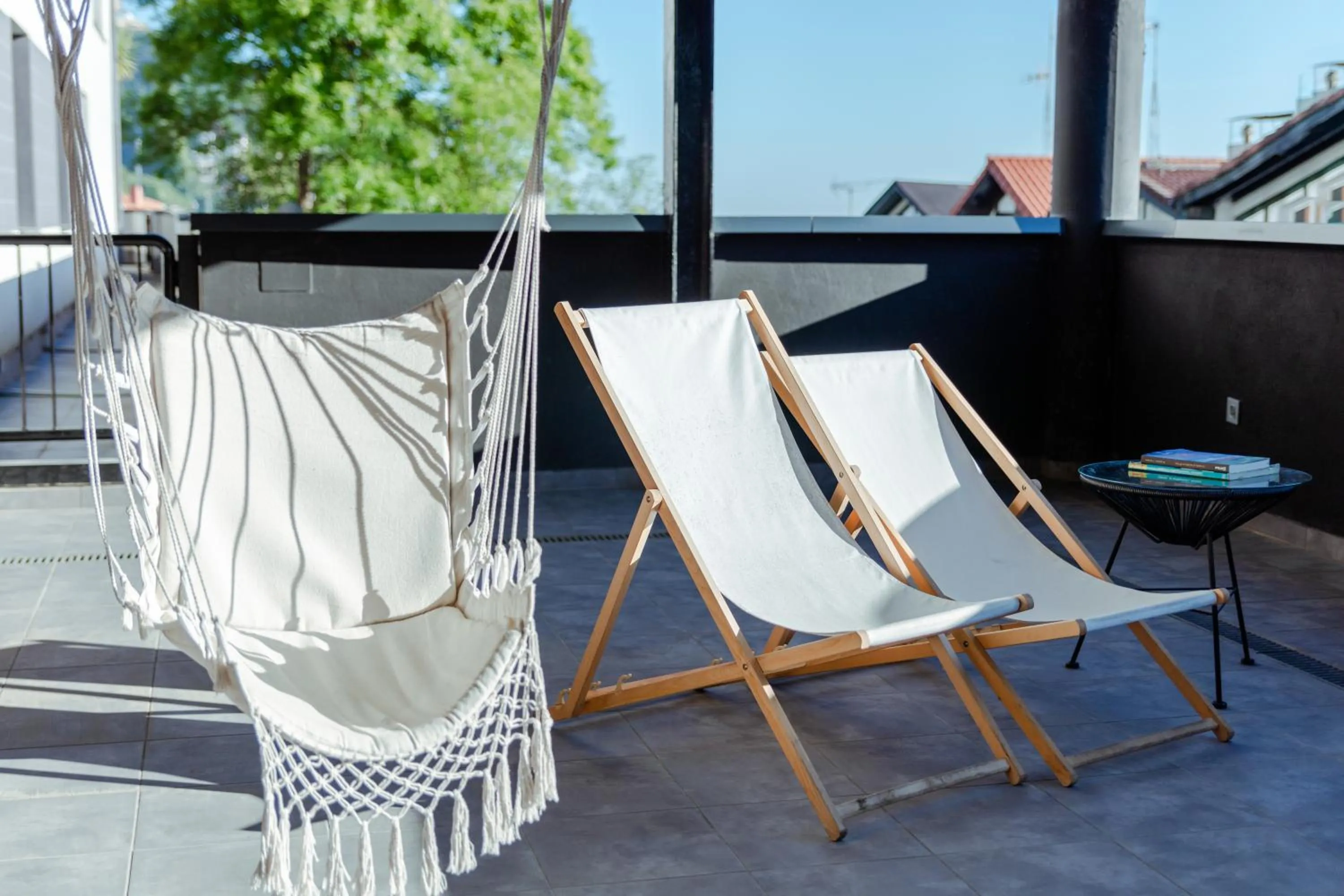 Balcony/Terrace in Koisi Hostel