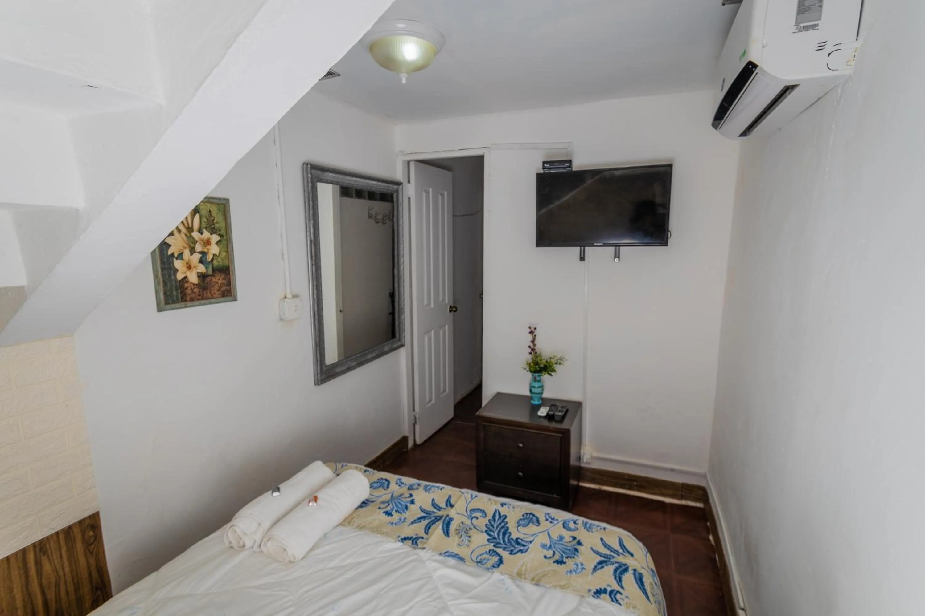 Double Room with Private Bathroom in Hostel the pod 33