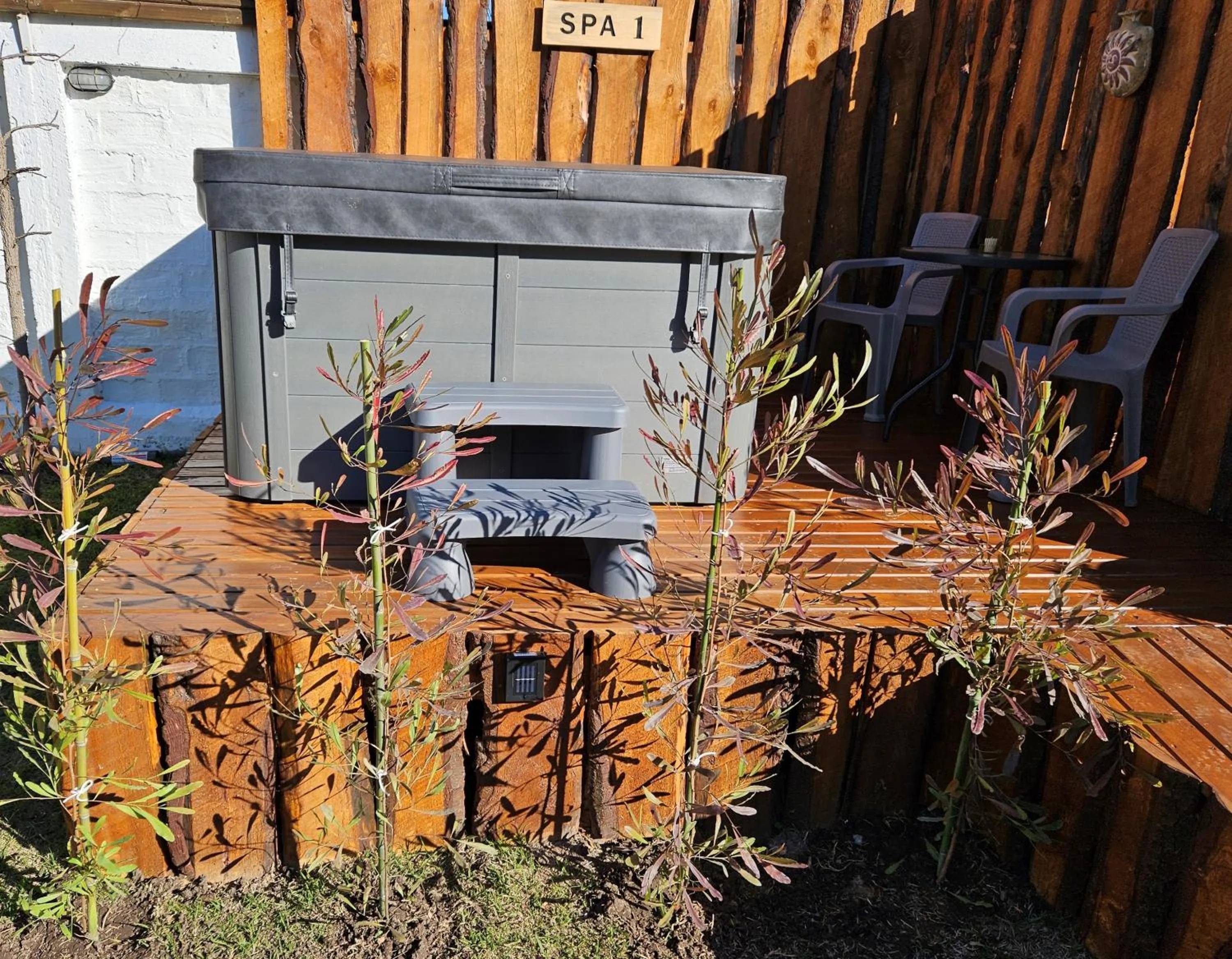Hot Tub in Casa Calfu