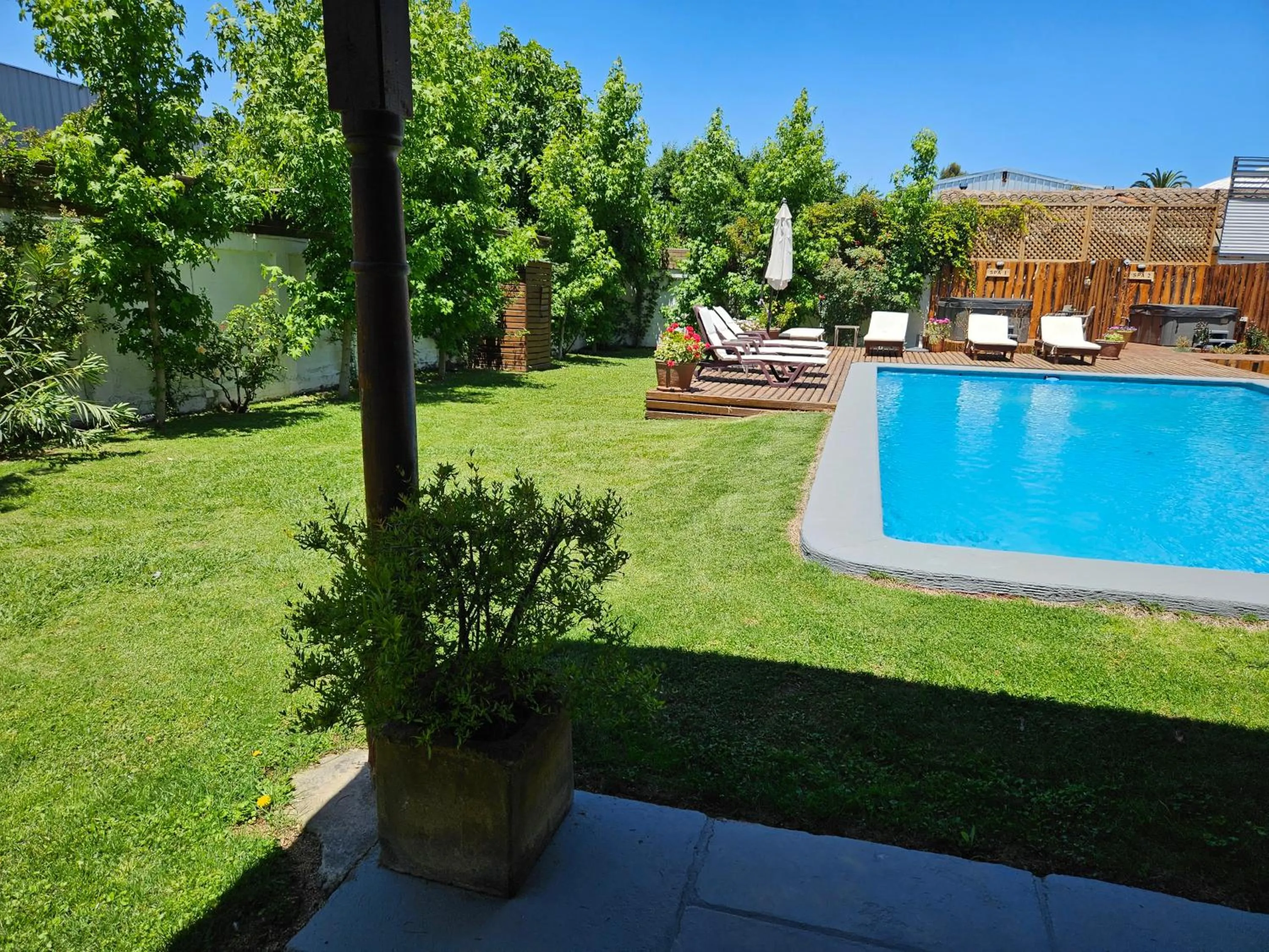 sunbed in Casa Calfu