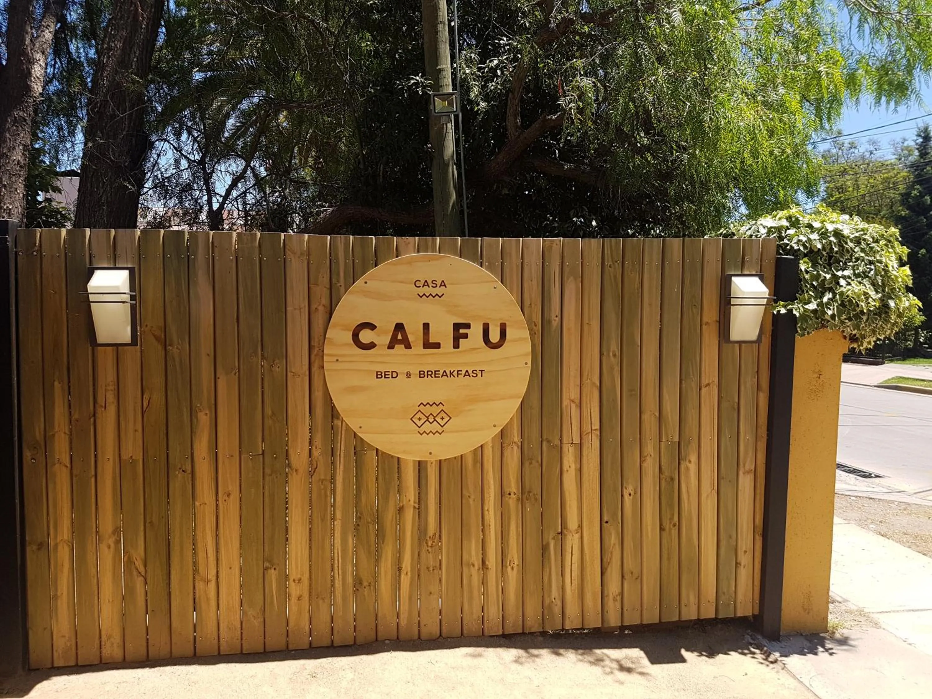 Street view in Casa Calfu