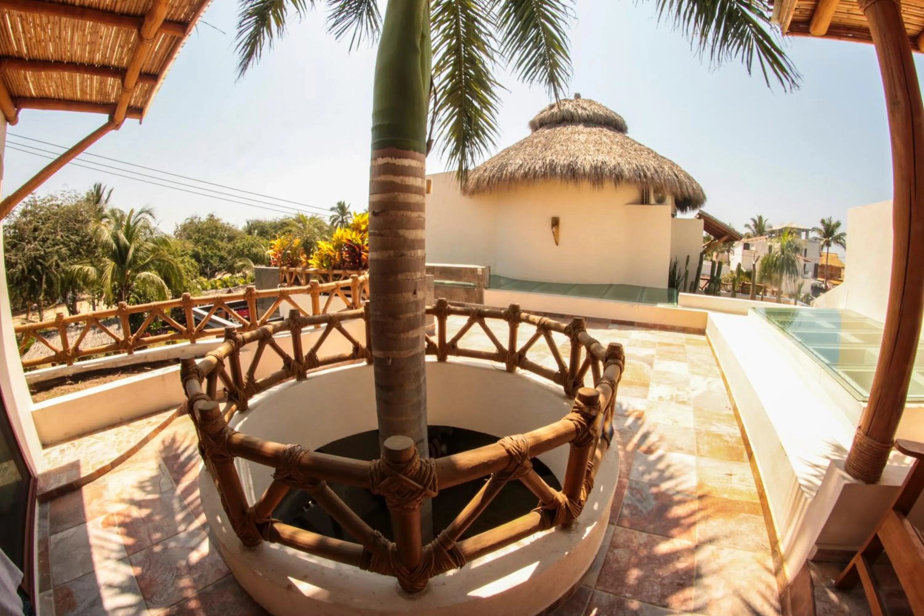 Patio in A&V Hotel Boutique