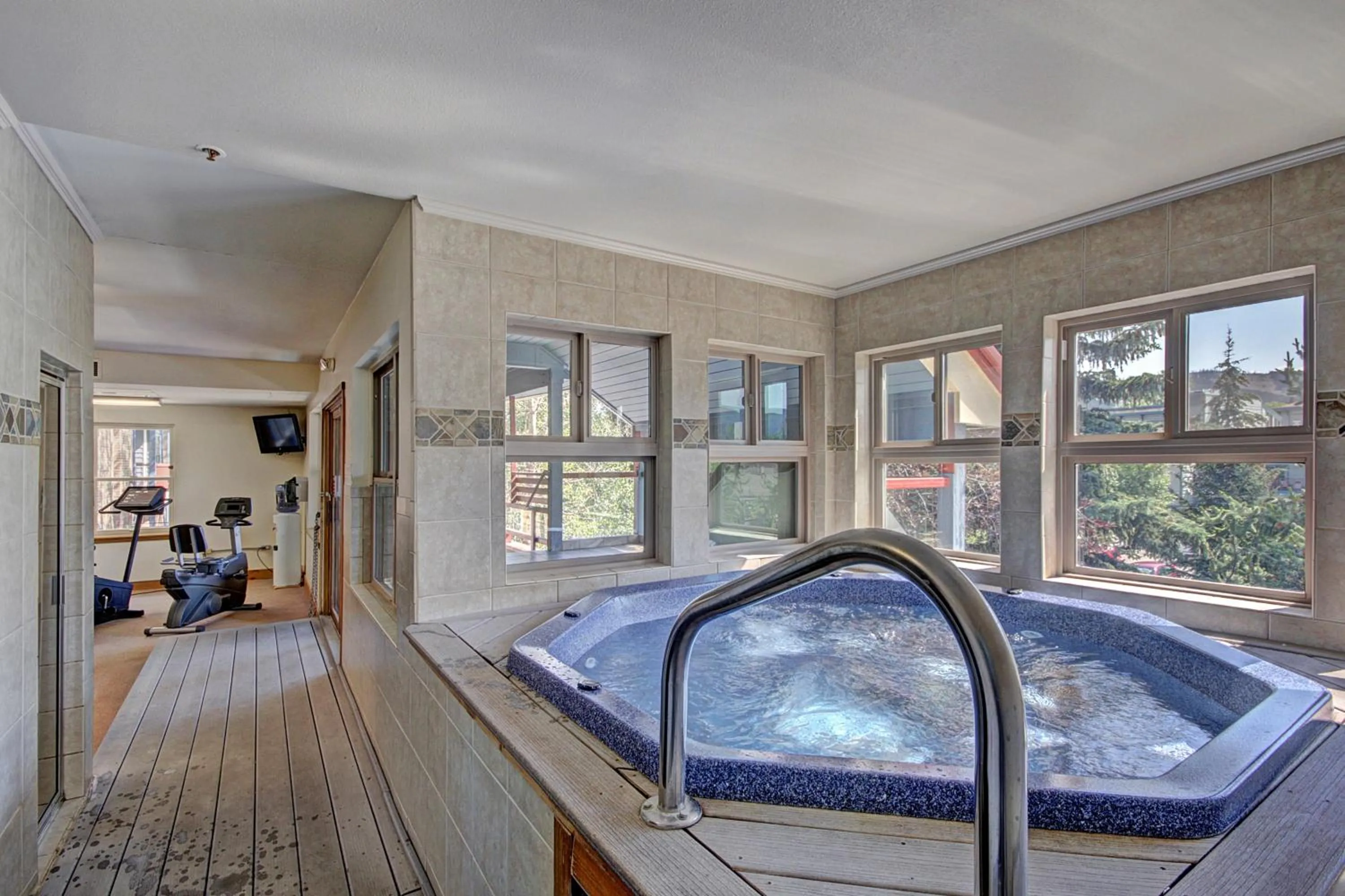 Hot Tub in River Mountain Lodge by Breckenridge Hospitality