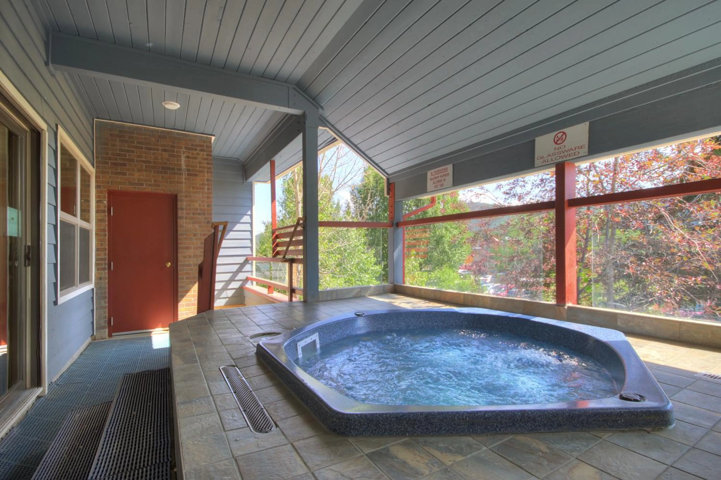 Hot Tub in River Mountain Lodge by Breckenridge Hospitality