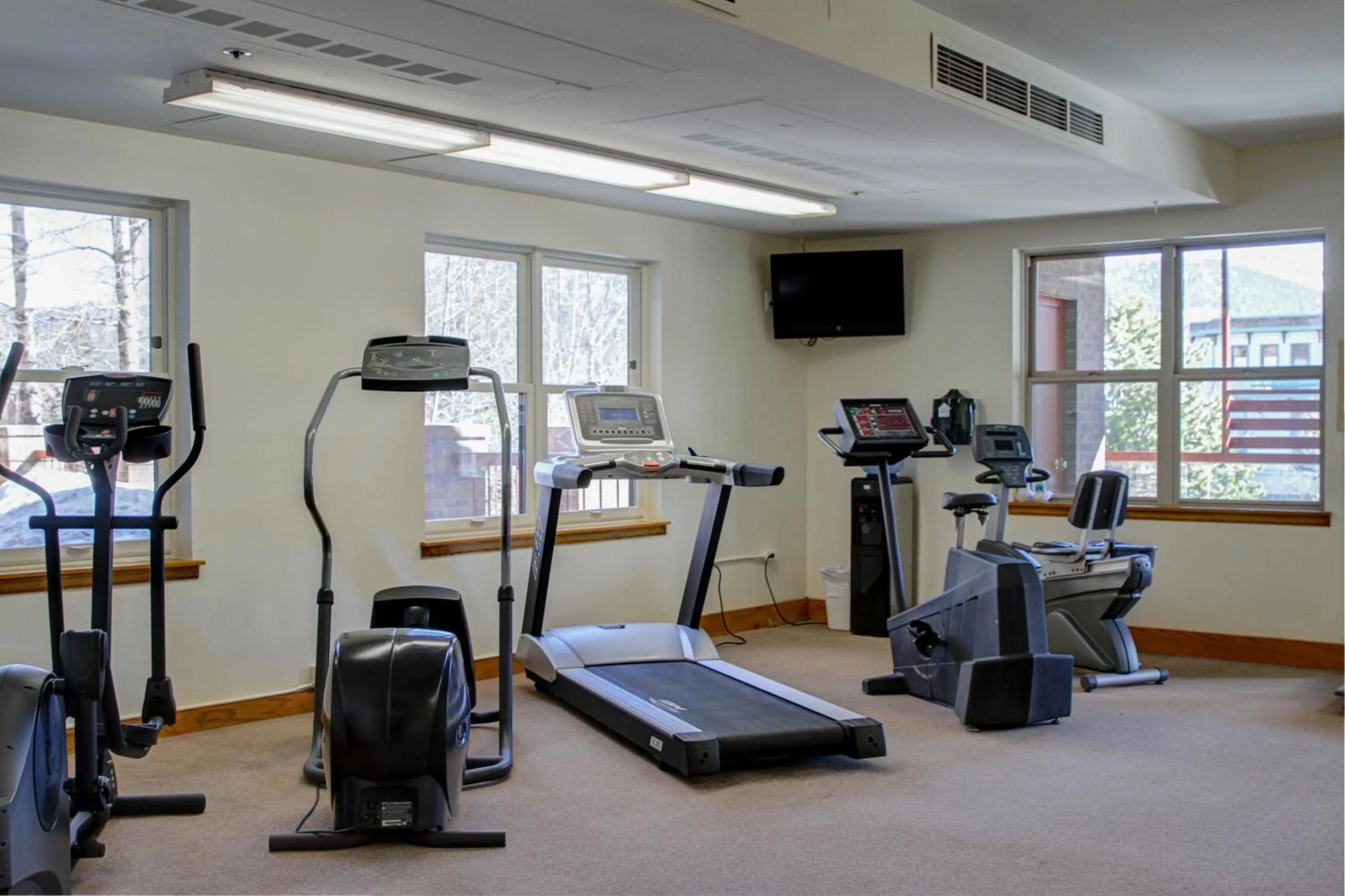 Fitness centre/facilities in River Mountain Lodge by Breckenridge Hospitality