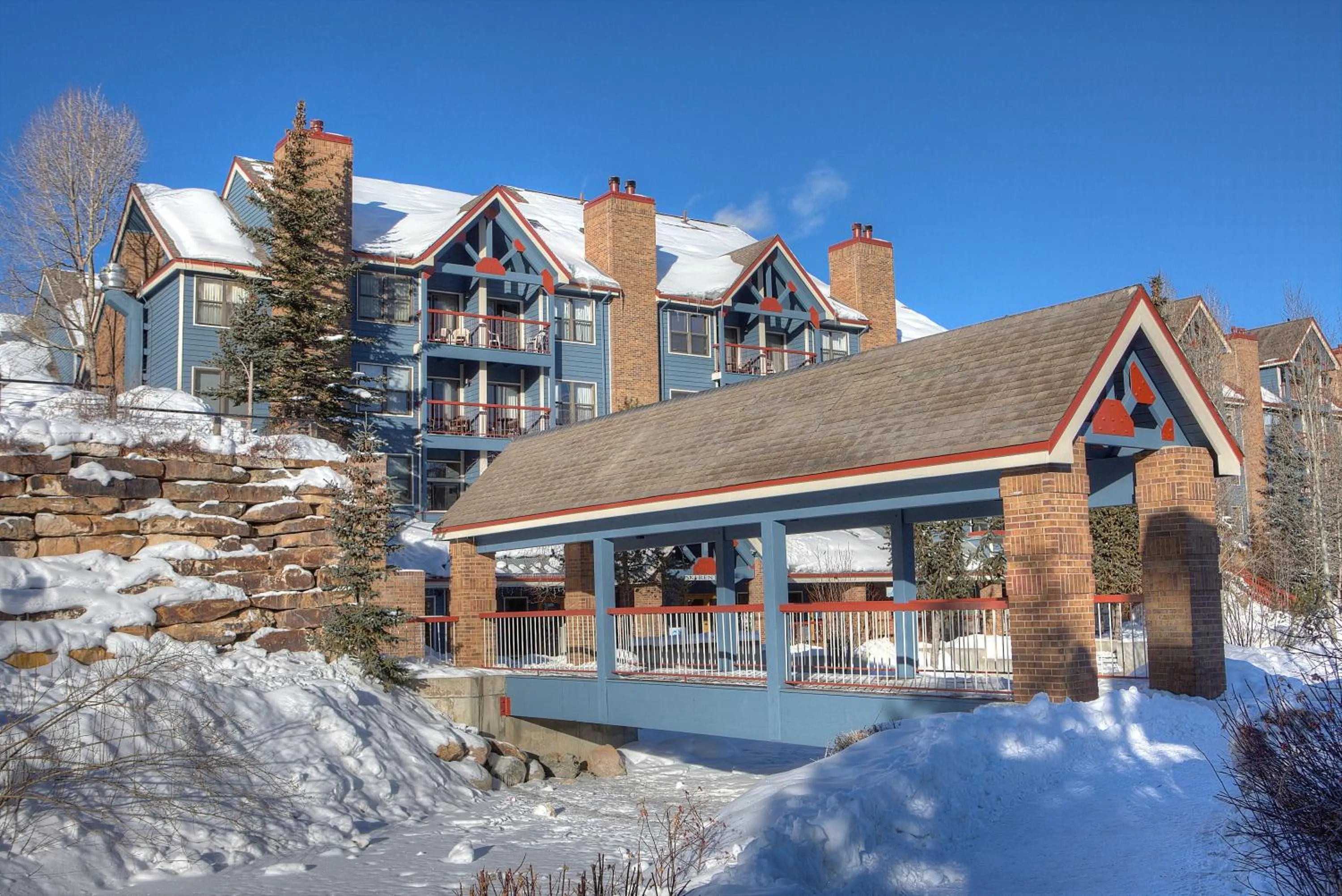 Property building in River Mountain Lodge by Breckenridge Hospitality