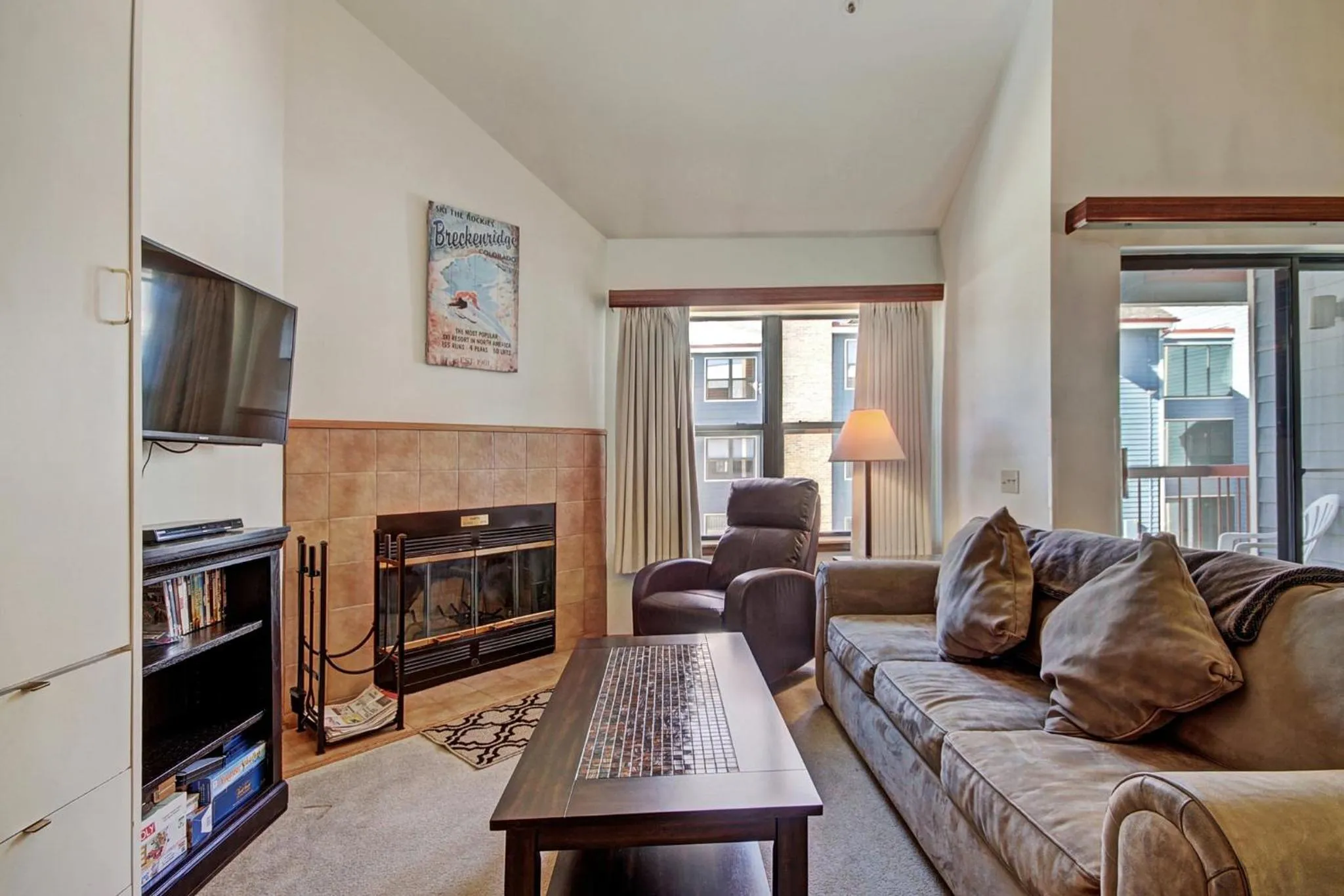 Living room in River Mountain Lodge by Breckenridge Hospitality