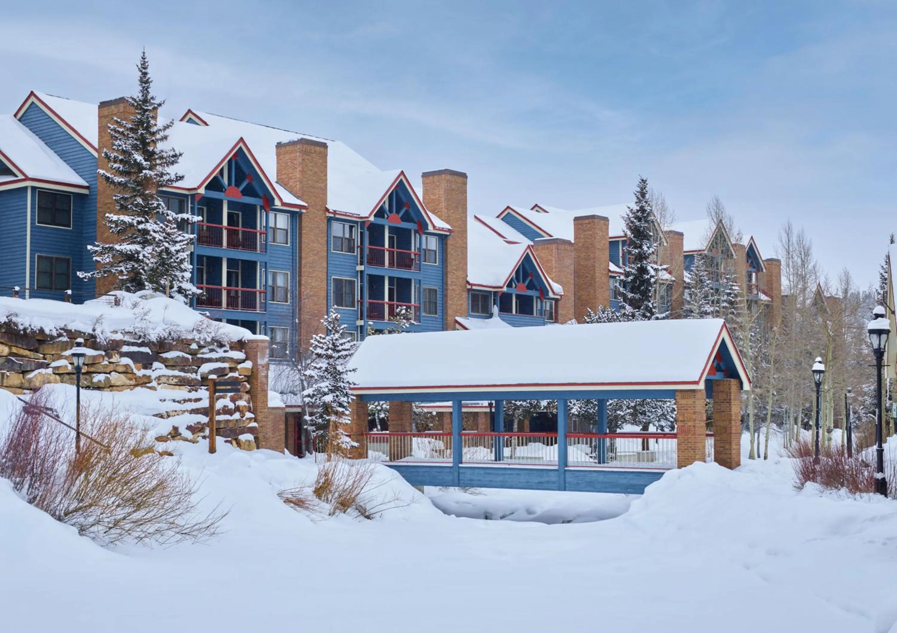 Property building in River Mountain Lodge by Breckenridge Hospitality