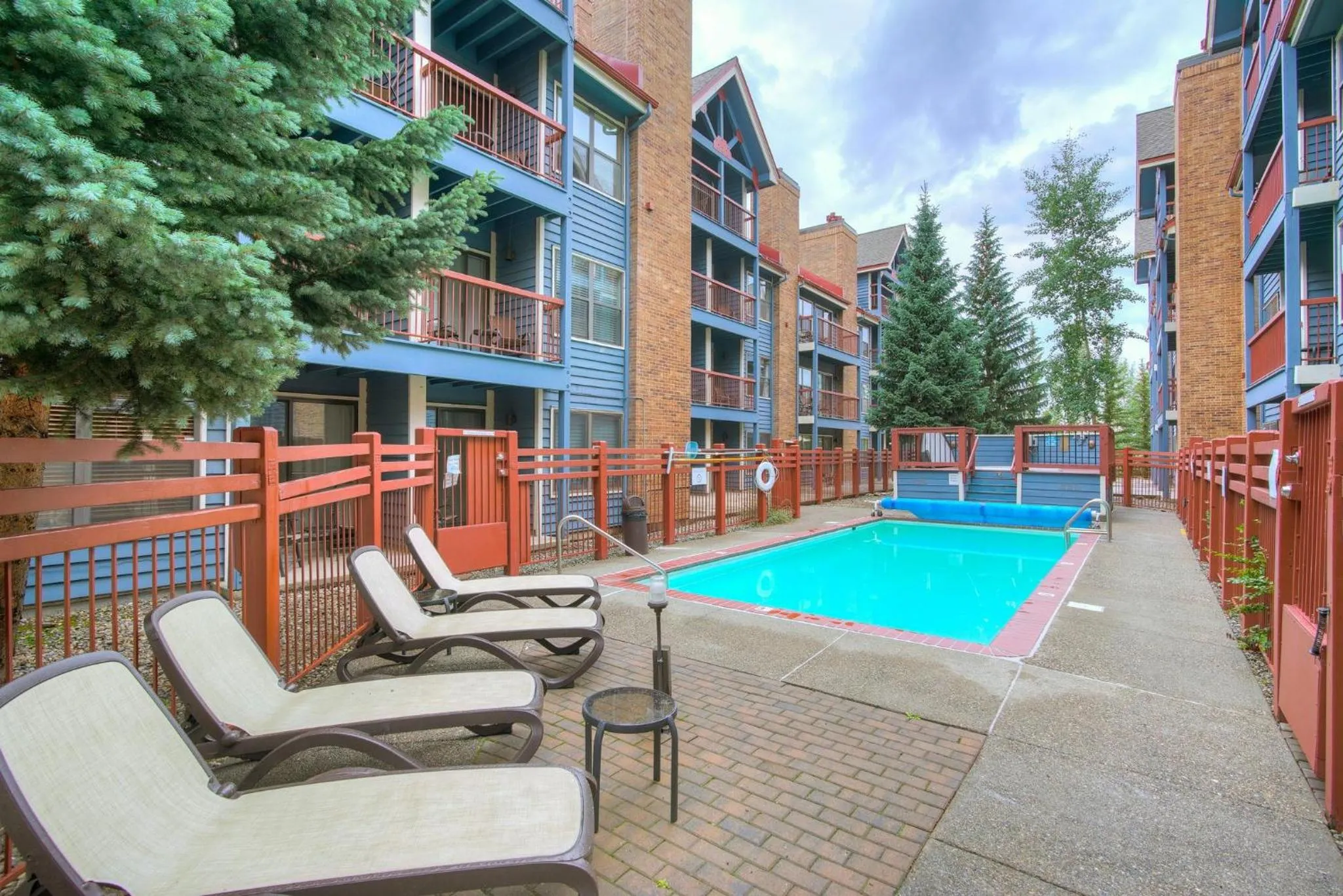 Swimming pool in River Mountain Lodge, A Vail Resorts Property