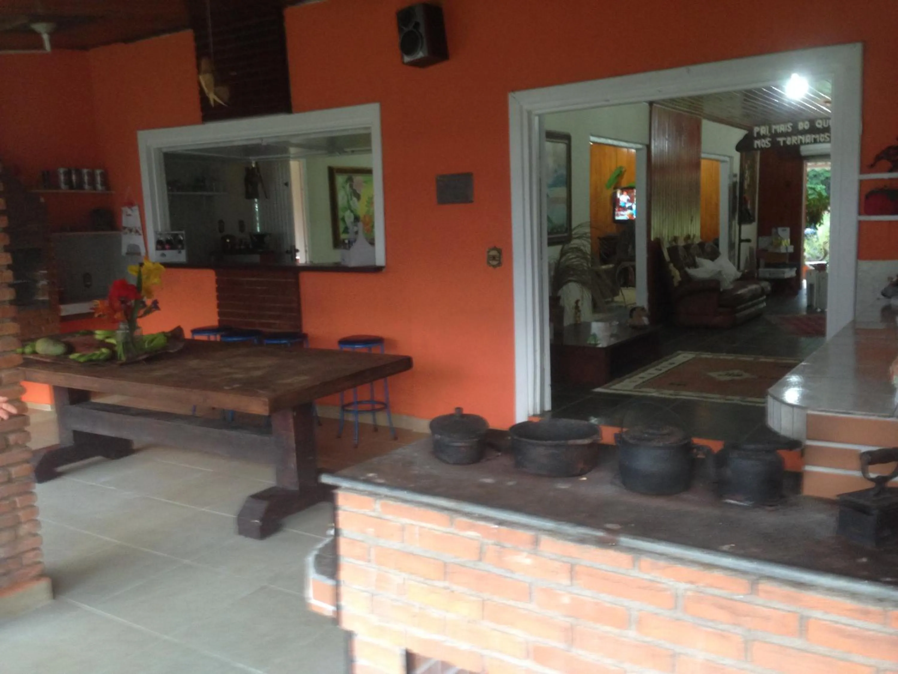 Lounge or bar in Pousada Ecológica Cavalo de Pedra