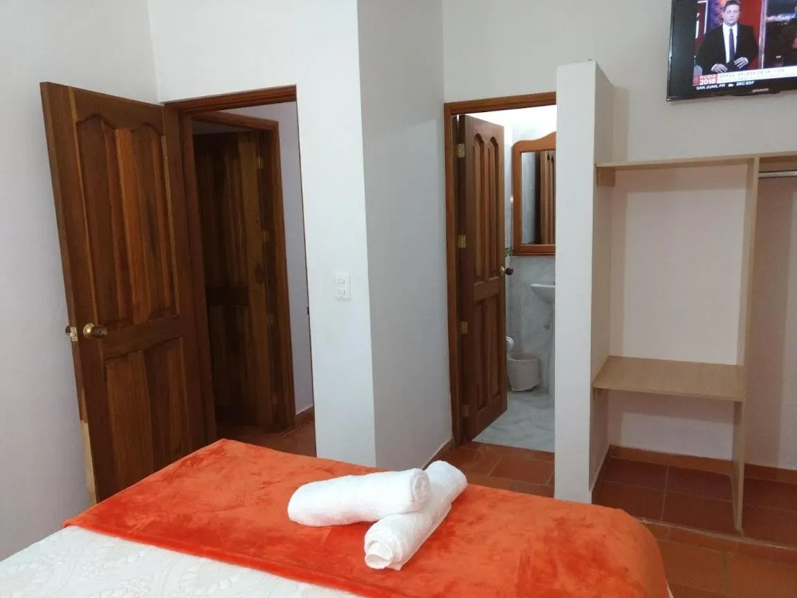 Bed in Apartahotel La Gran Familia