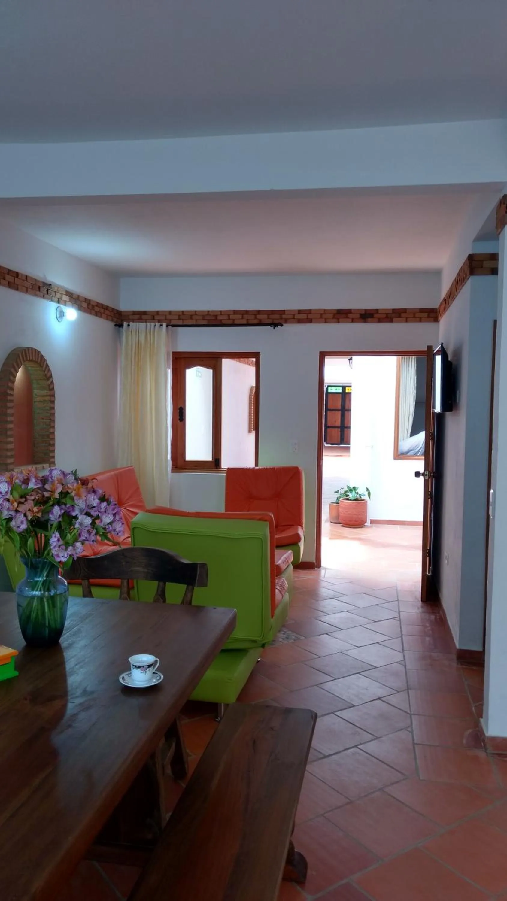 Living room in Apartahotel La Gran Familia