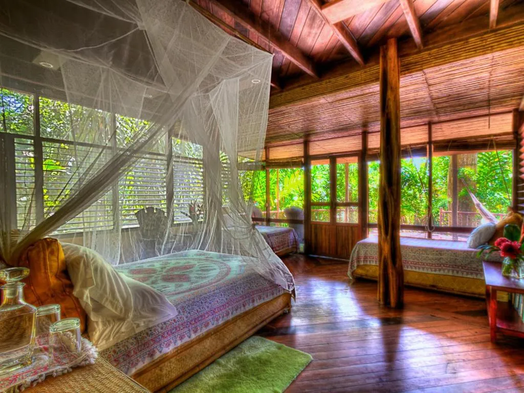 Photo of the whole room, Bed in Iguana Lodge Beach Resort