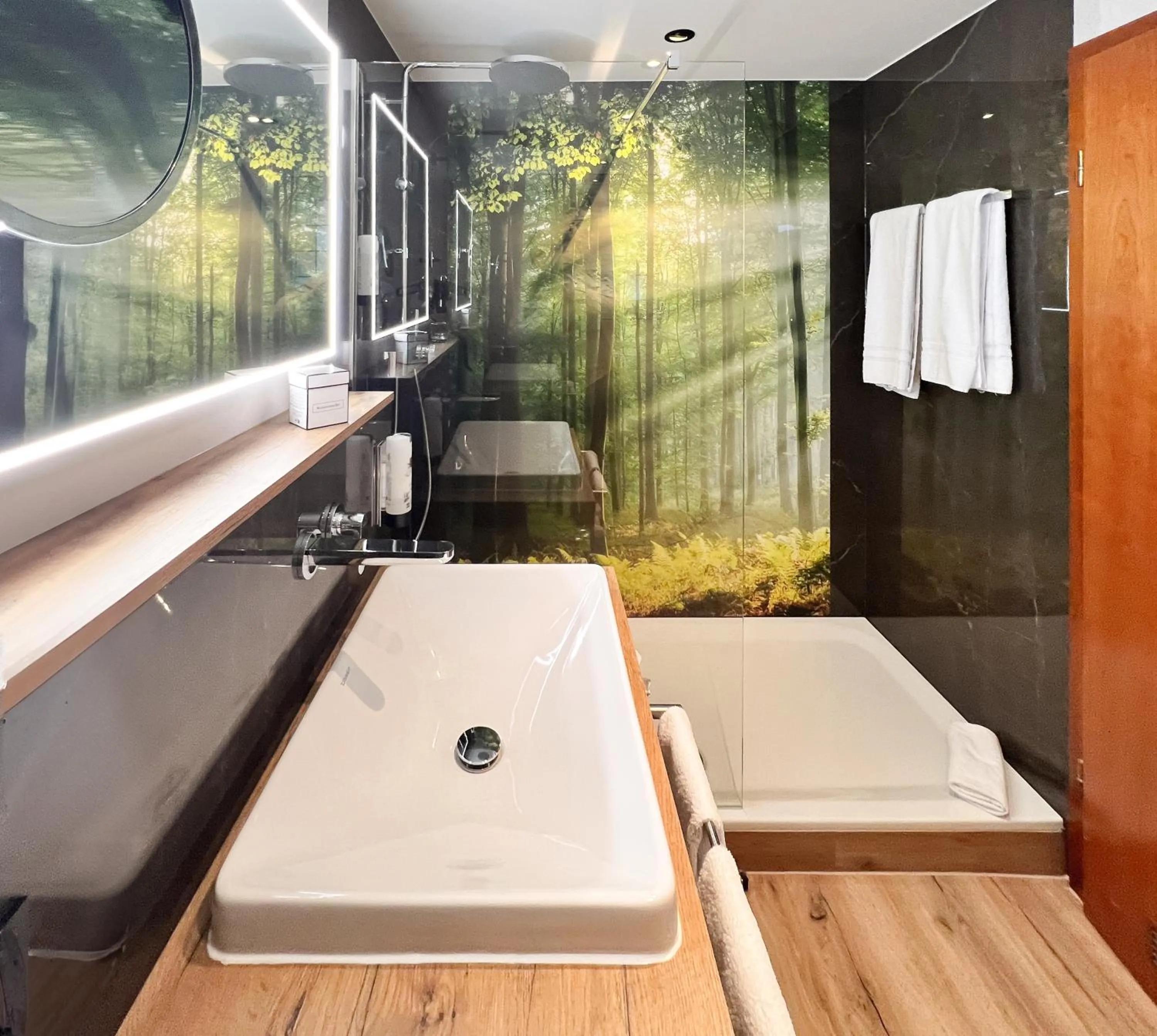 Bathroom in Domaine de la Forêt