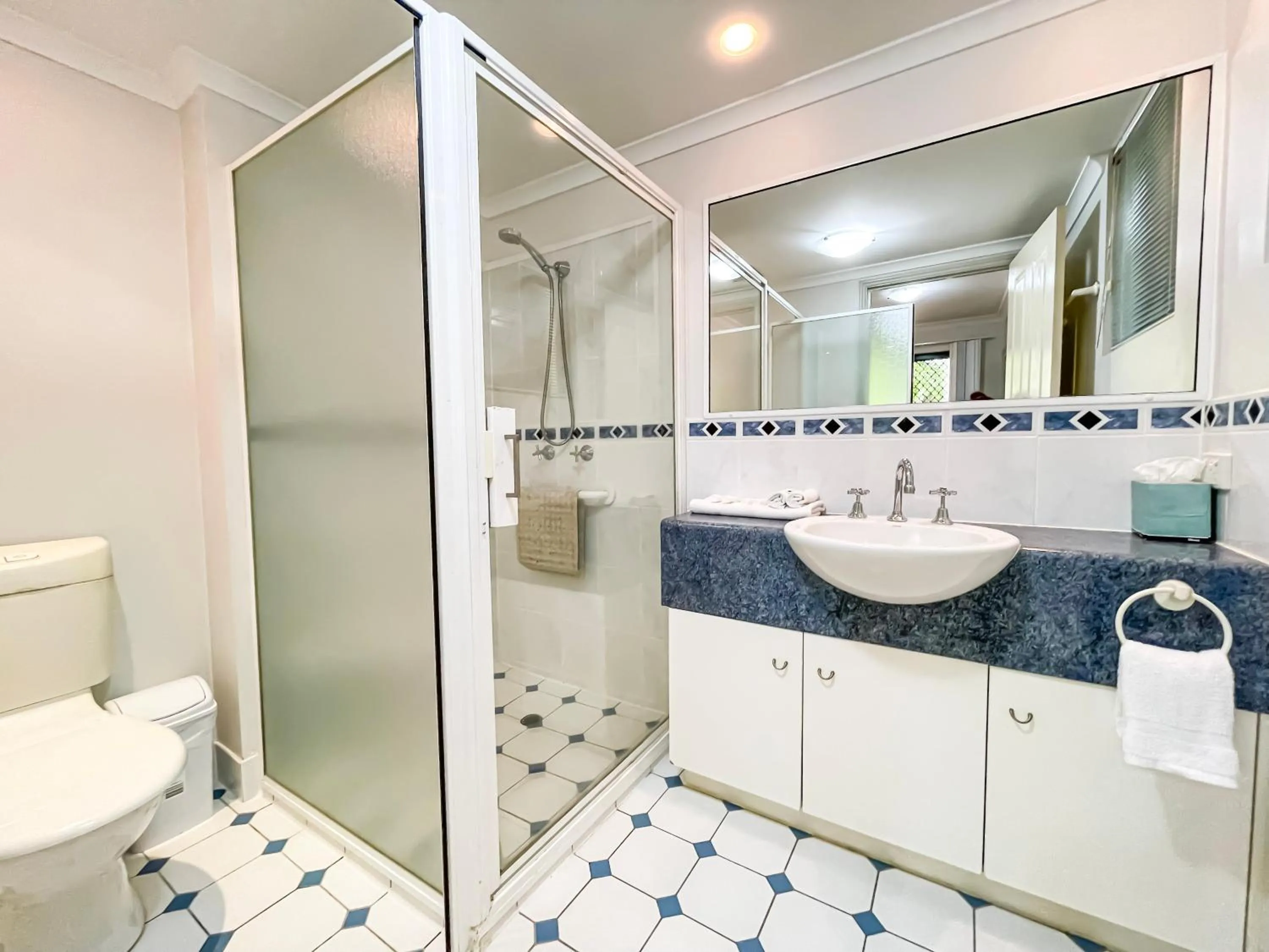 Shower in Trinity Links Resort