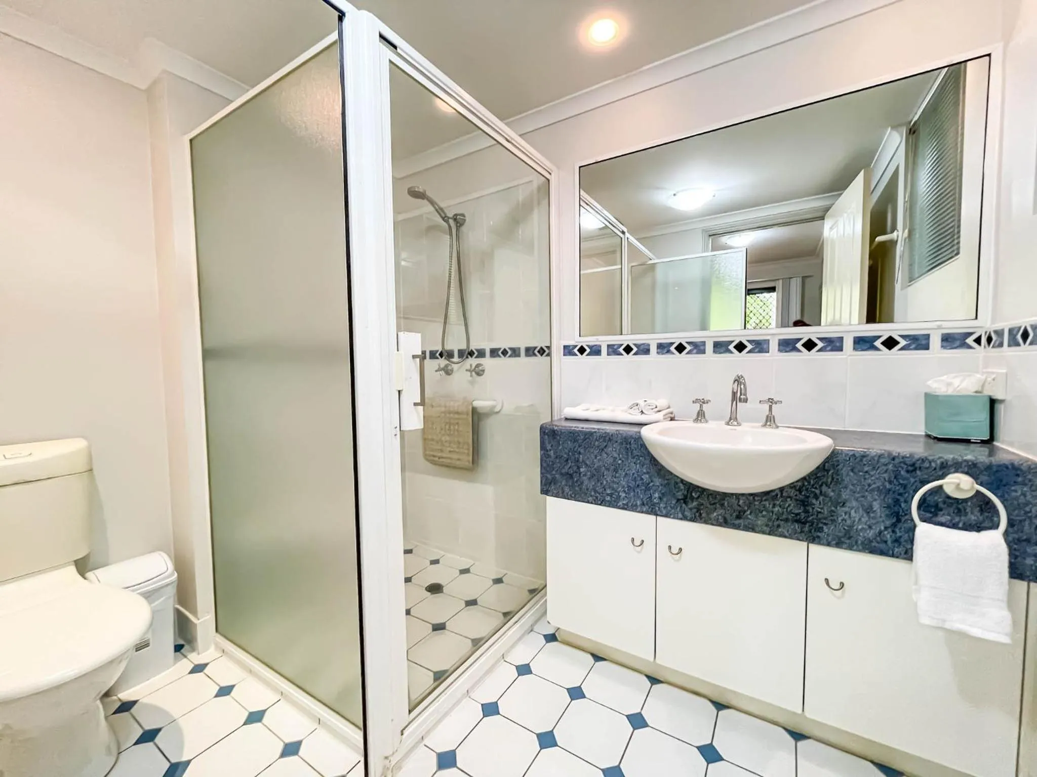 Shower in Trinity Links Resort