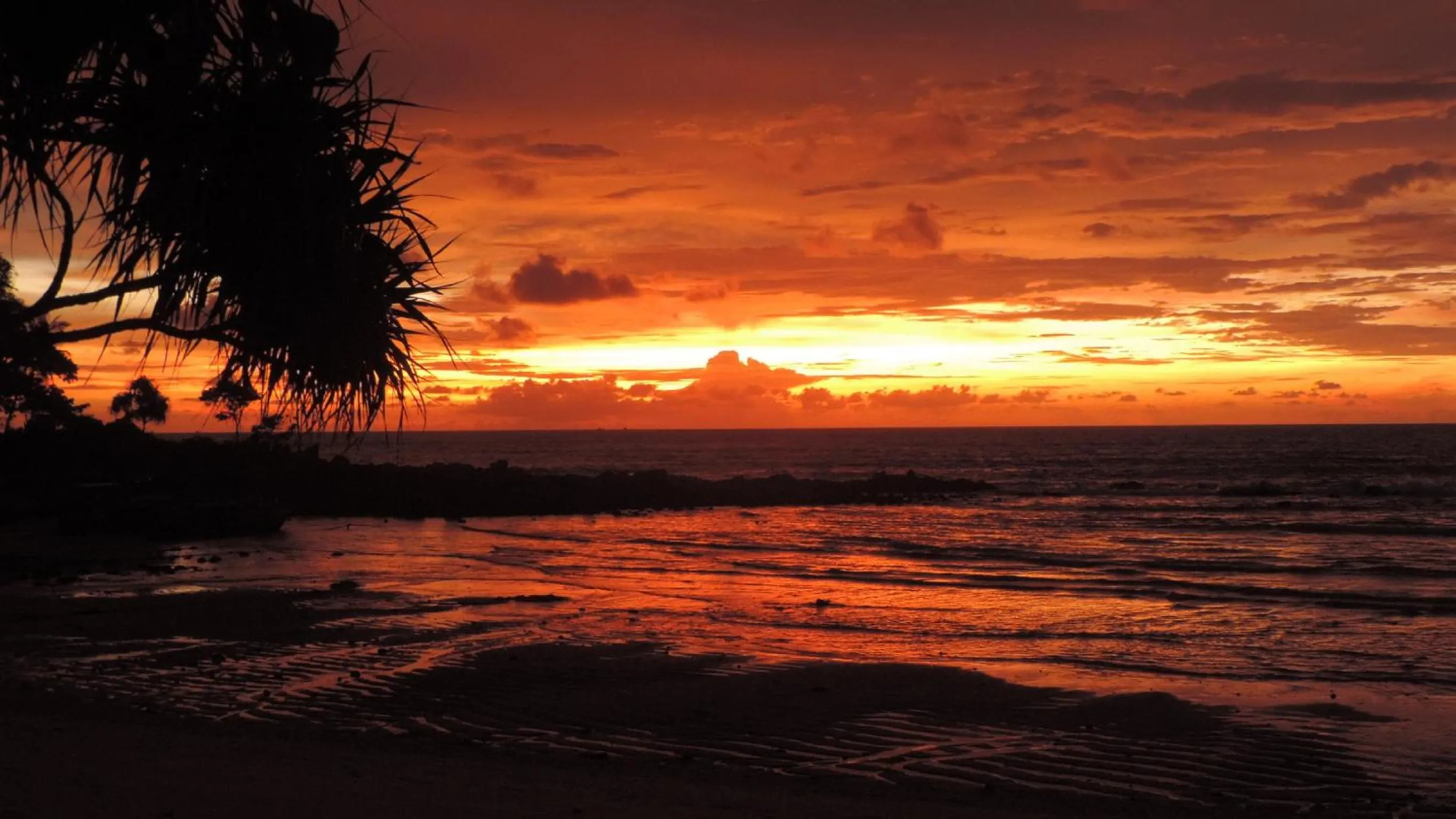 Sea view in Lazy Days Bungalows