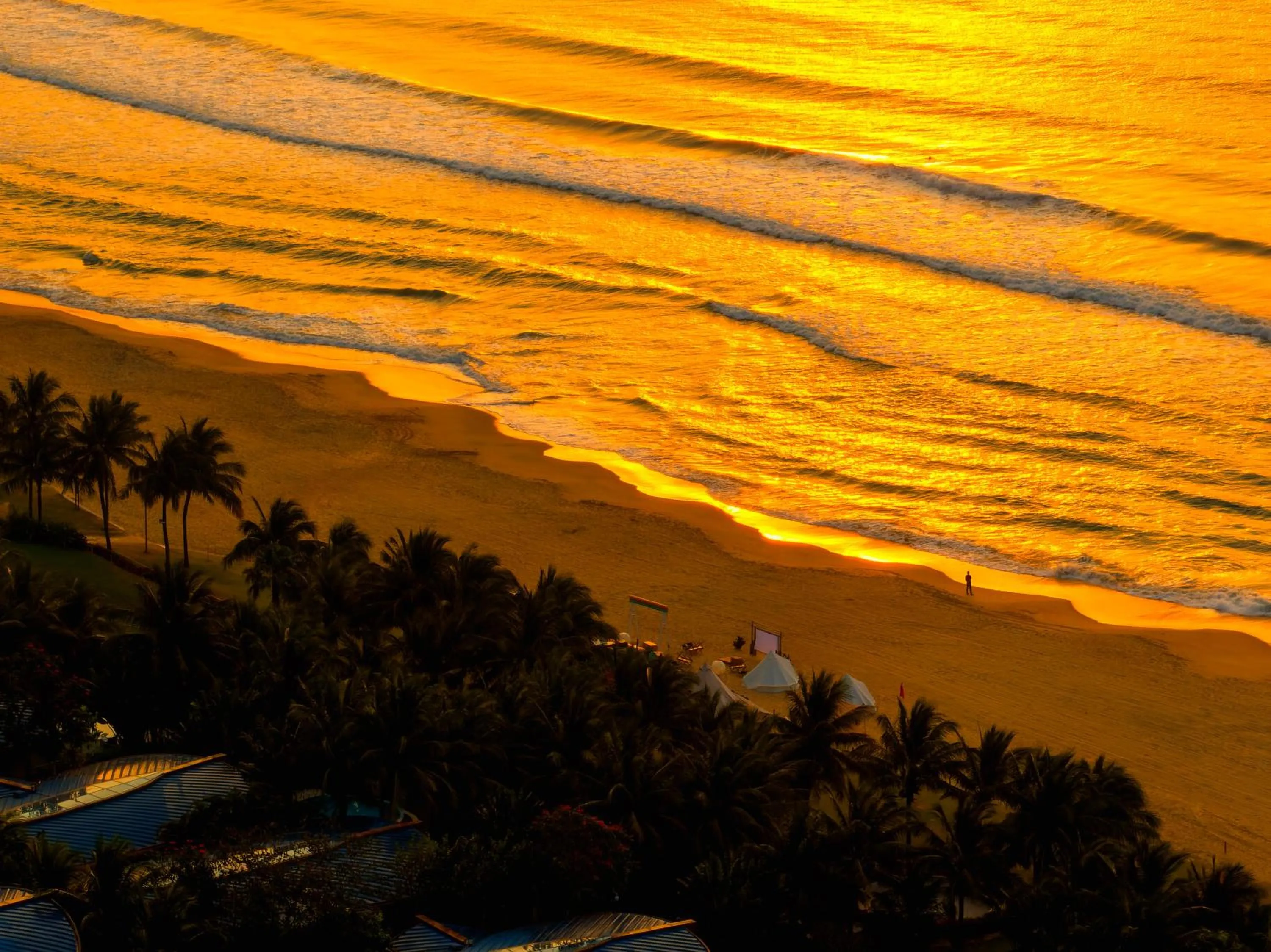 Sunset in The Westin Shimei Bay Resort